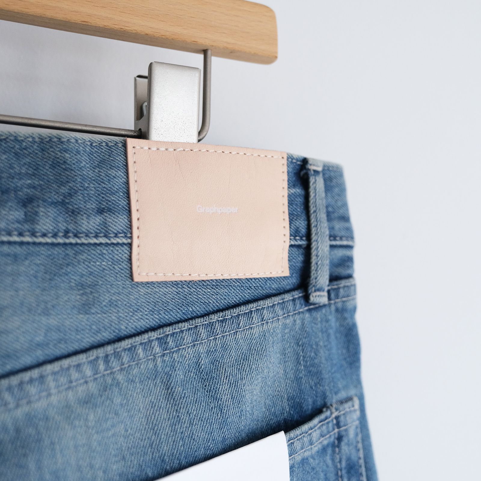 Selvage Denim Five Pocket Tapered Pants -パンツ-（Indigo Light Fade / インディゴライトフェード）