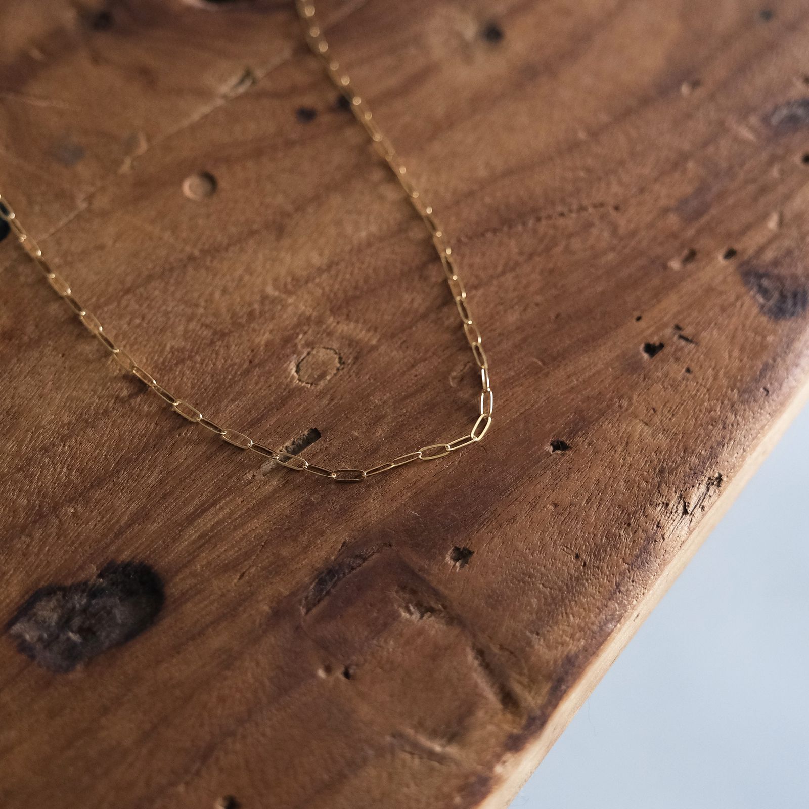 Oval Link Chain 14KGF -ネックレス-（14KGF / 14金ゴールドフィルド）