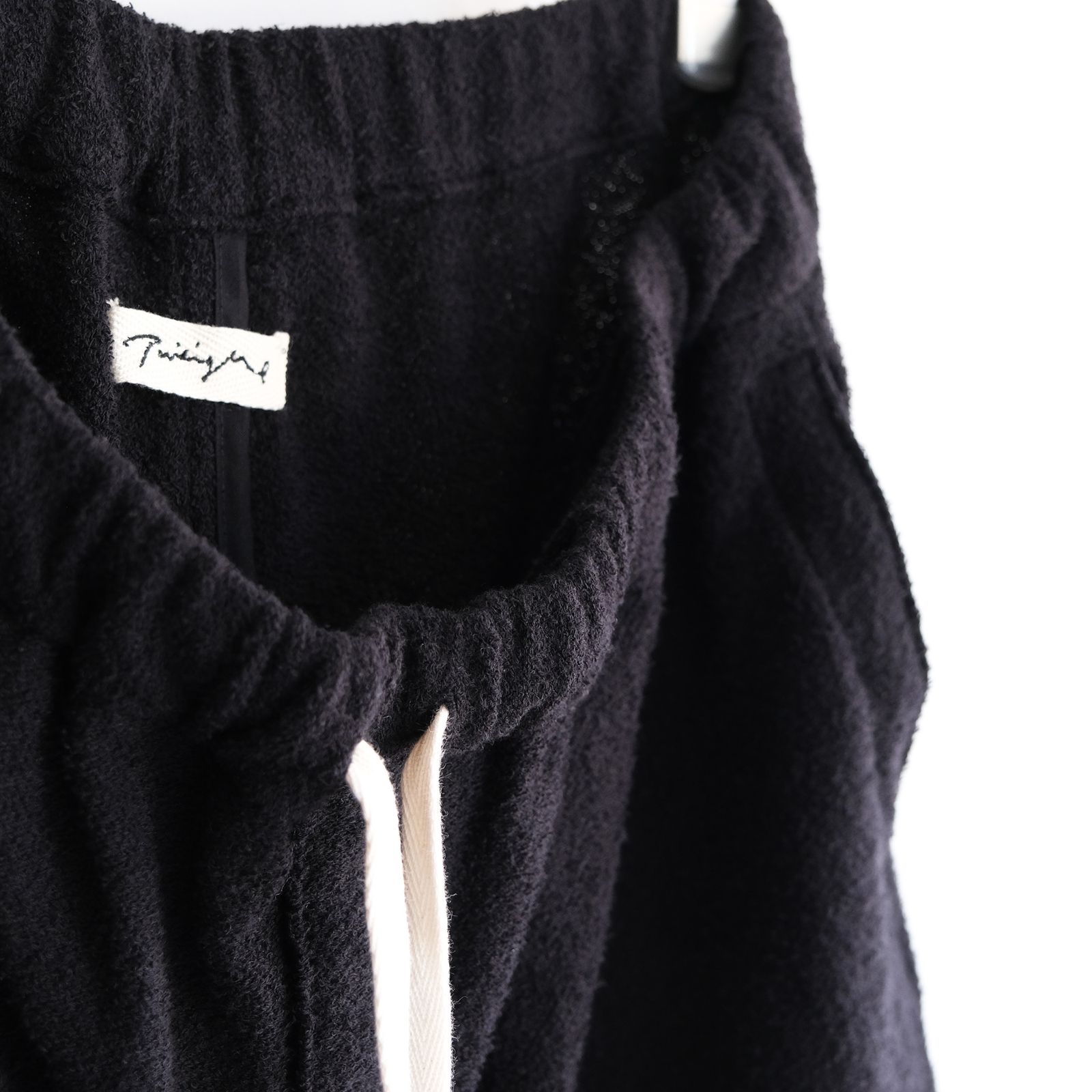 "towel Cloth Shorts Pants" -ショーツ-（Black / ブラック）