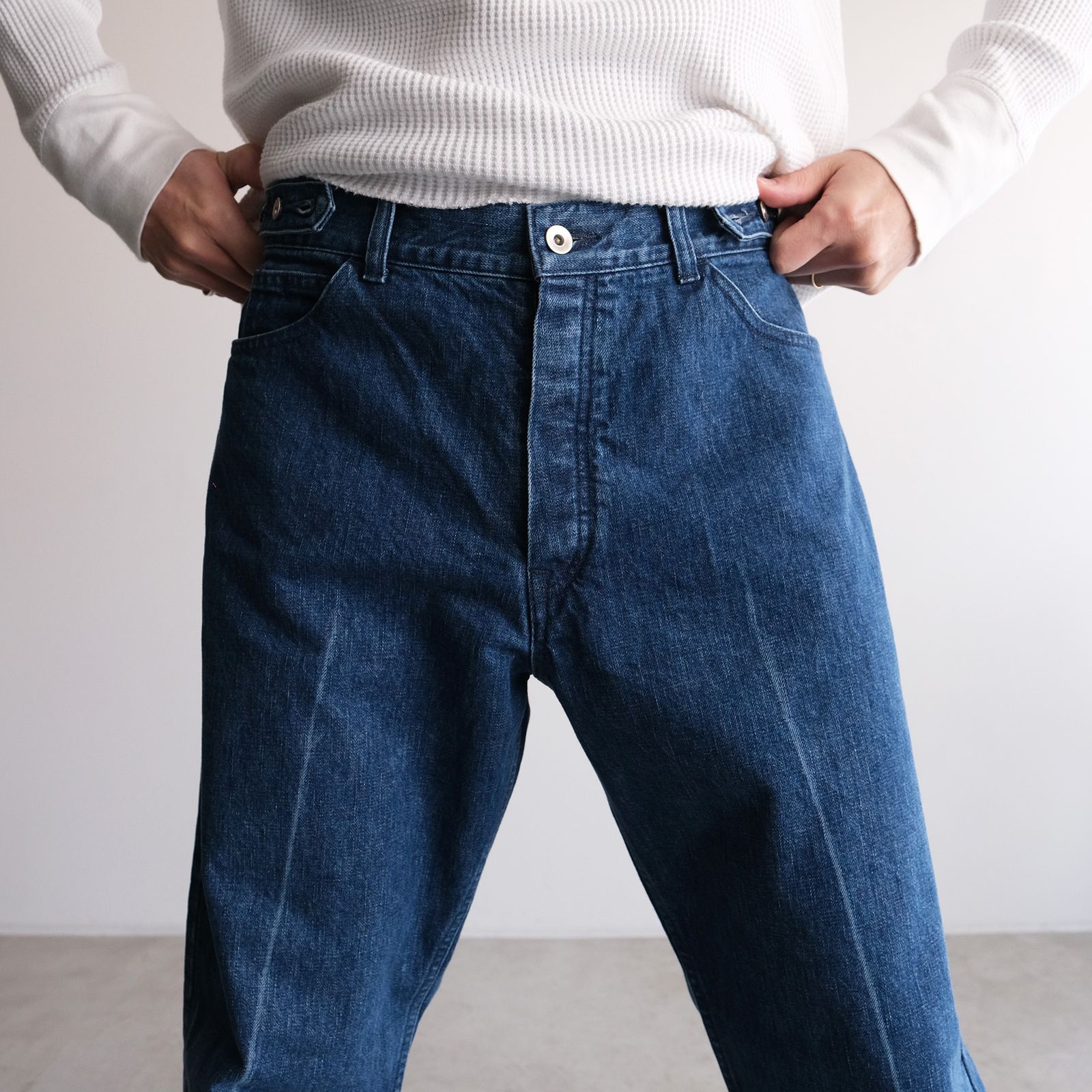 Denim Boot 5P Pants -パンツ-（Blue / ブルー）