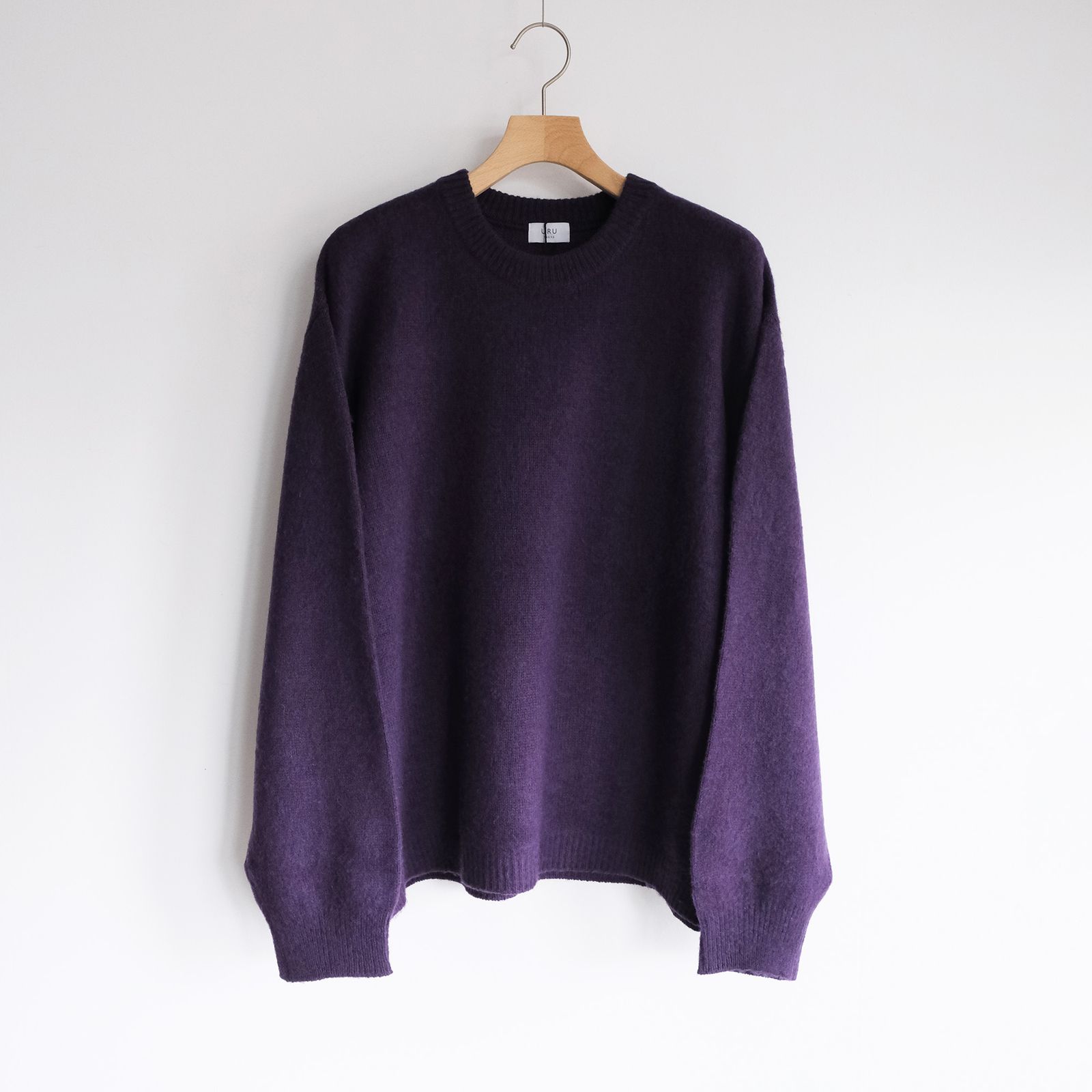 Crew Neck Knit -ニット-（Purple / パープル）