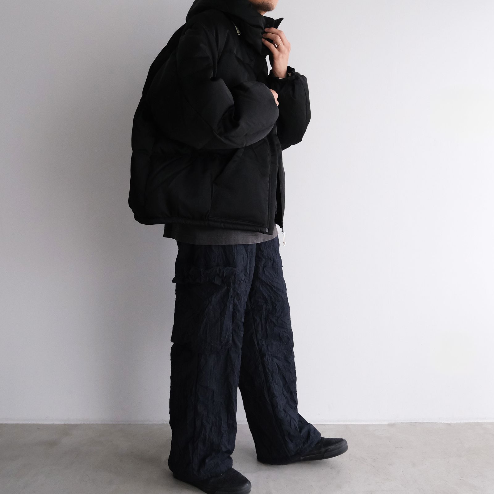 Hoodie Puffer Jacket（F/CE.×DIGAWEL）-ジャケット-（Black / ブラック）