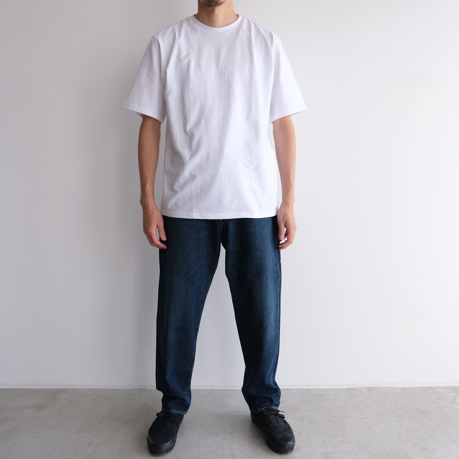 Selvage Denim Five Pocket Tapered Pants -パンツ-（Indigo Dark Fade / インディゴダークフェード）