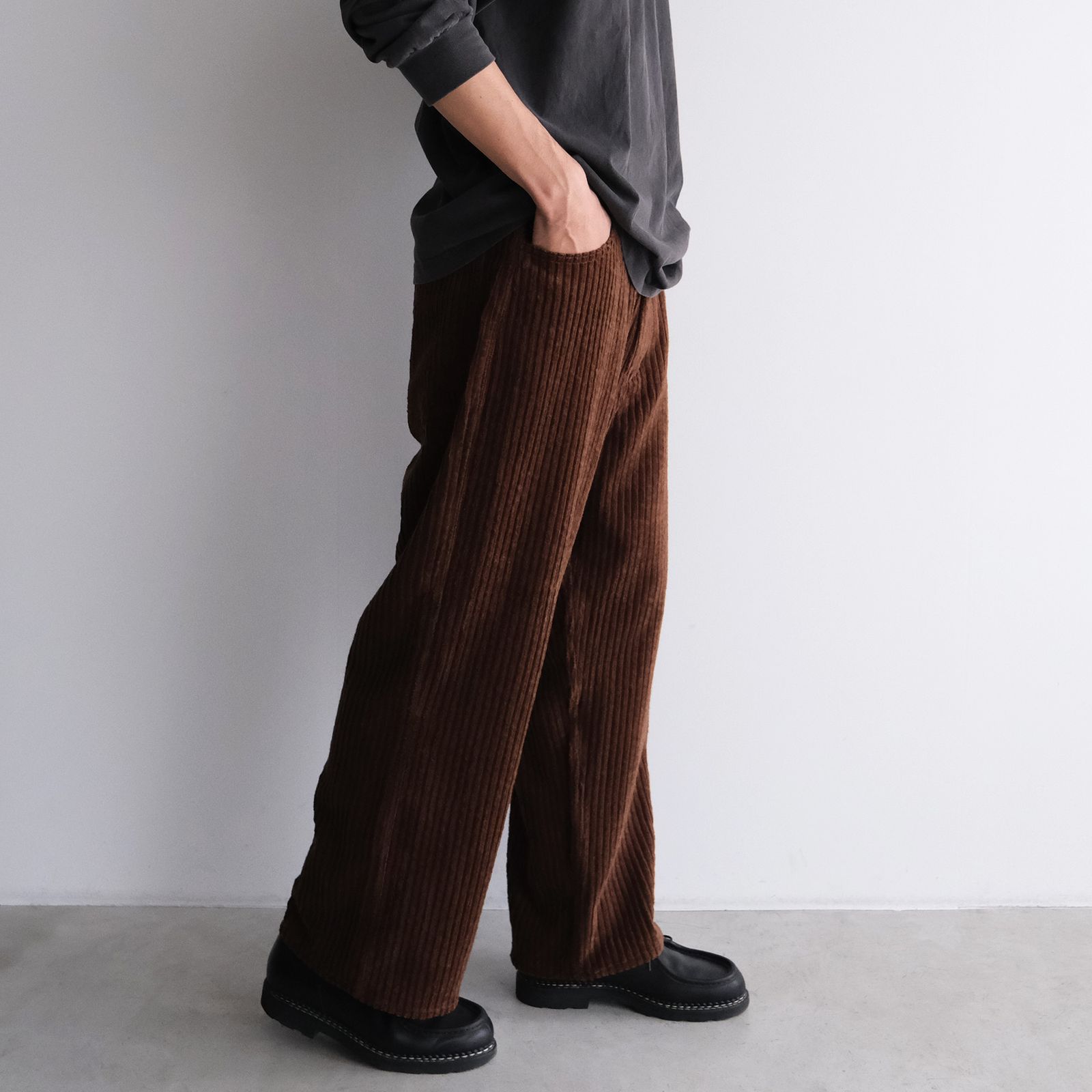 Corduroy Pants -パンツ-（Brown / ブラウン）