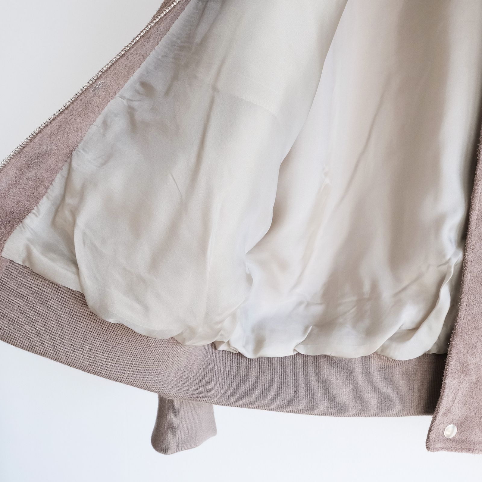Hairy Suede Raglan Blouson -ブルゾン-（Ash / アッシュ）GU263-30324