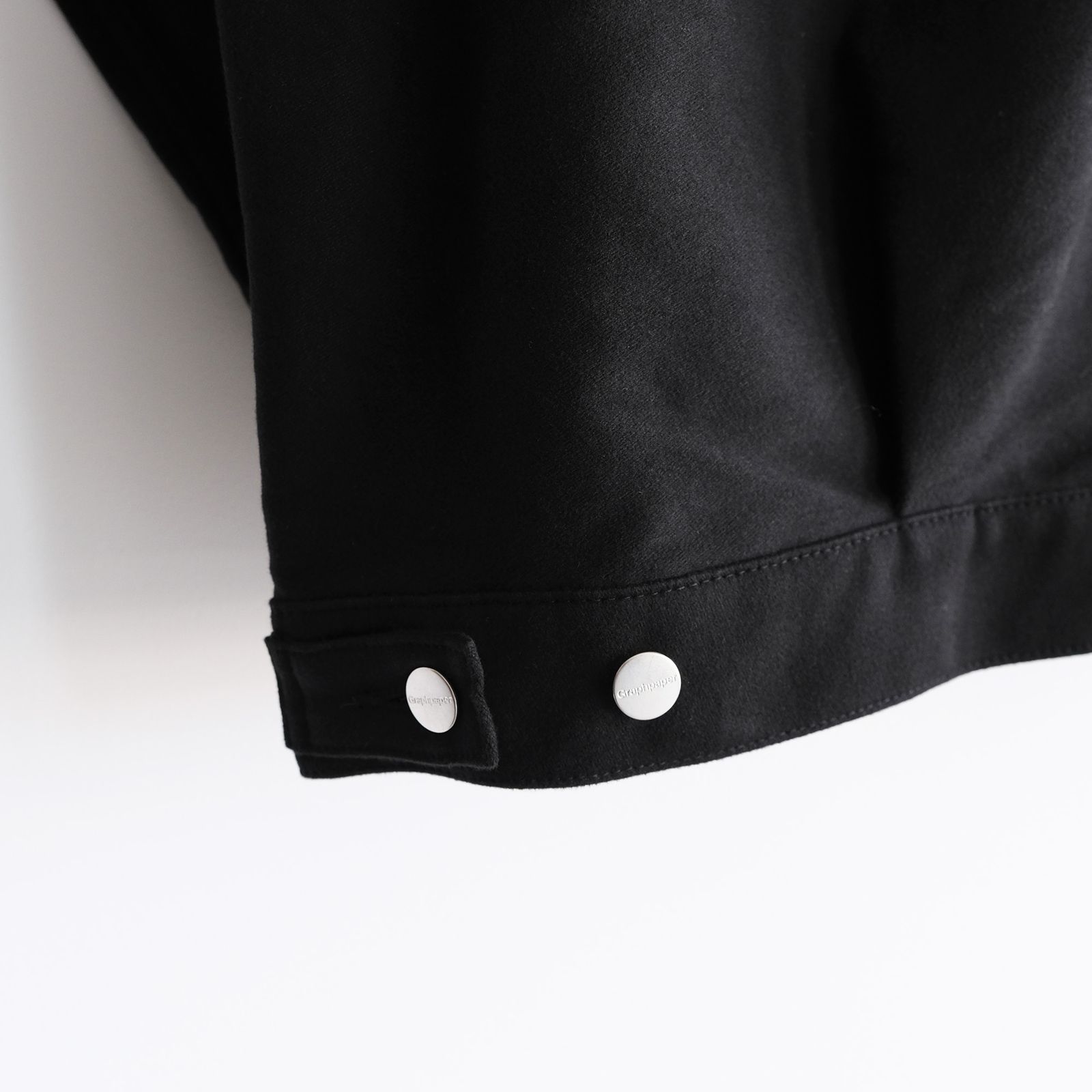 Cotton Double Serge Jacket -ジャケット-（Black / ブラック）GM263-20450