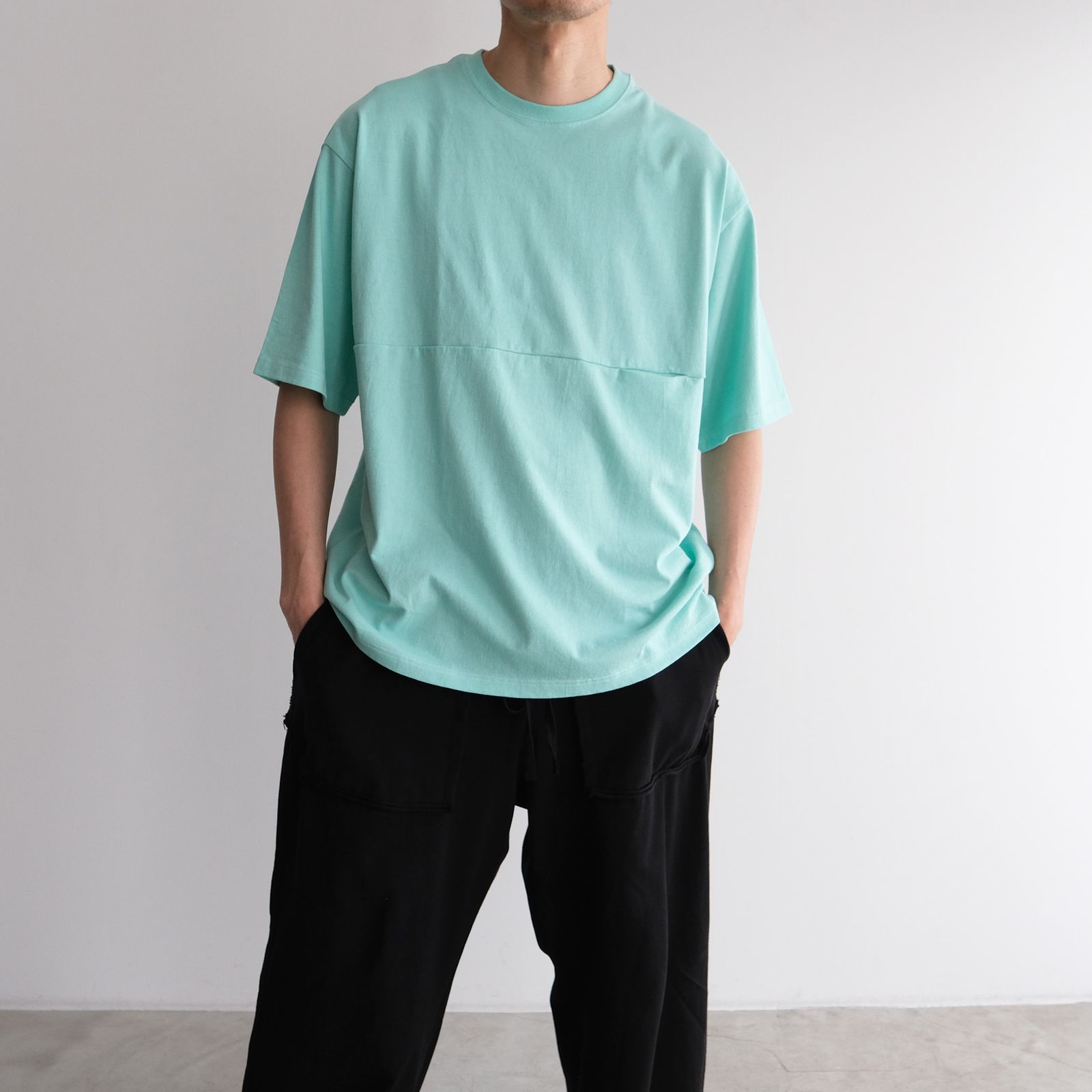 Yururi Tee 1/2 -Tシャツ-（Mint Green / ミントグリーン）