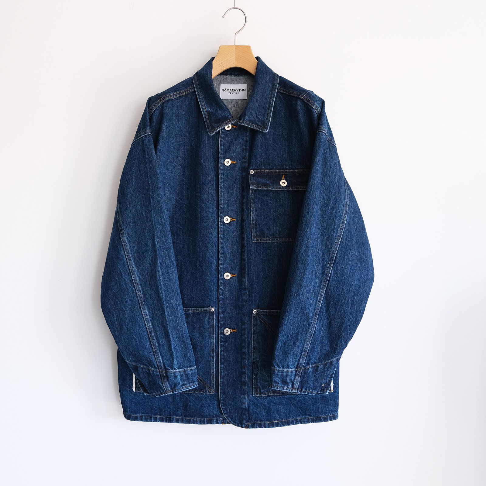 Denim Coverall Jacket -ジャケット-（Indigo / インディゴ）