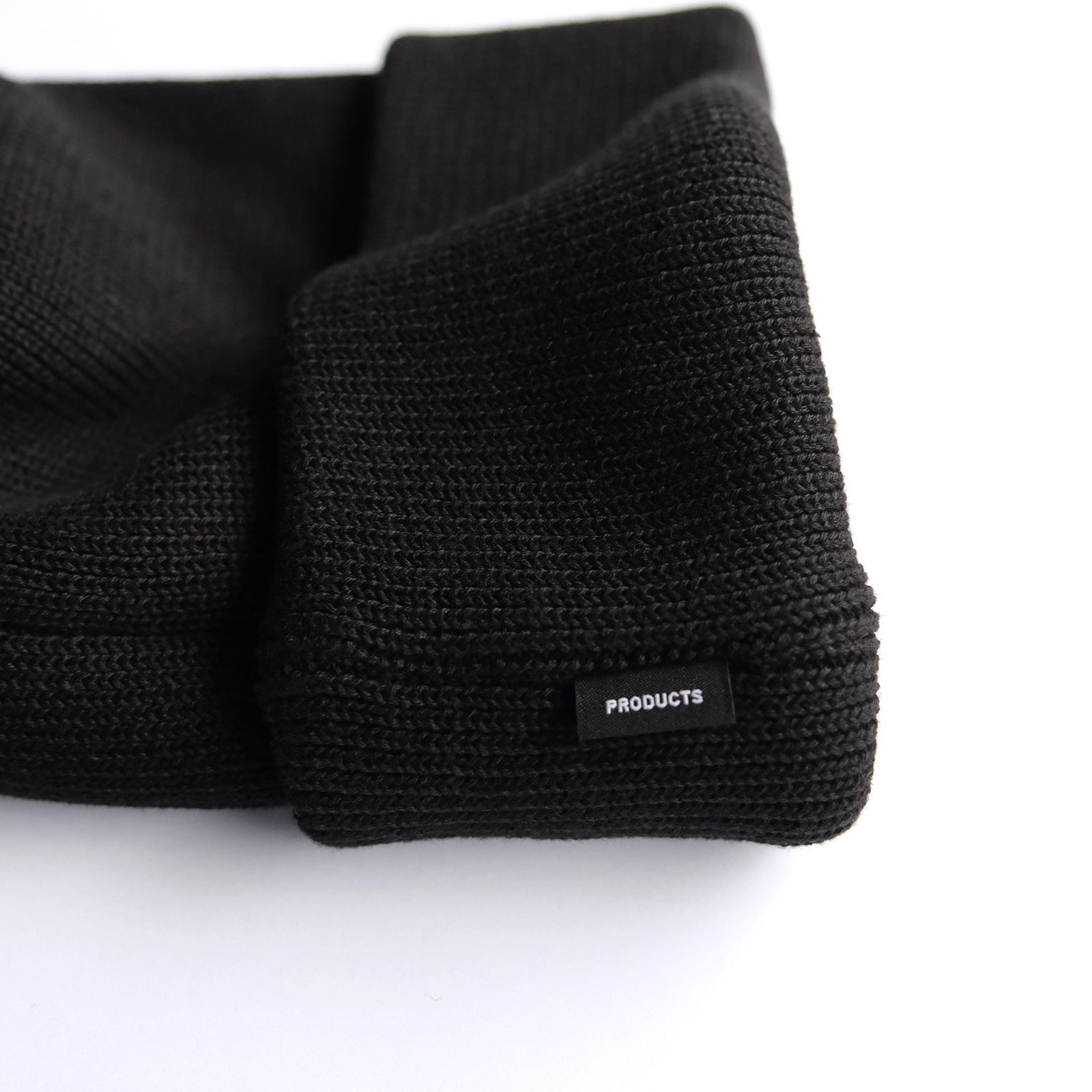 Knit Cap -ニットキャップ-（Black / ブラック）