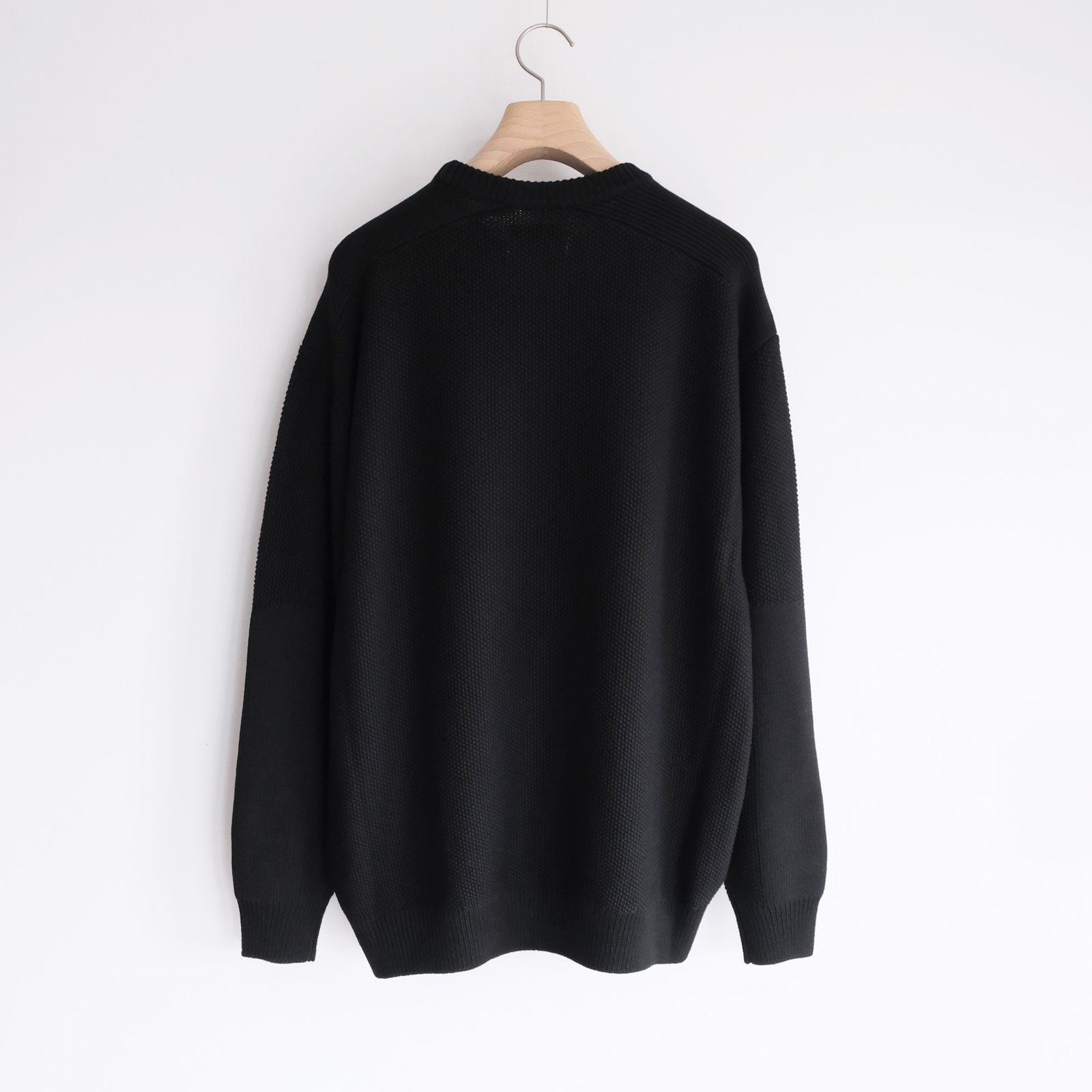 Soft Wool Command Sweather -ニット-（Black / ブラック）GU263-80600