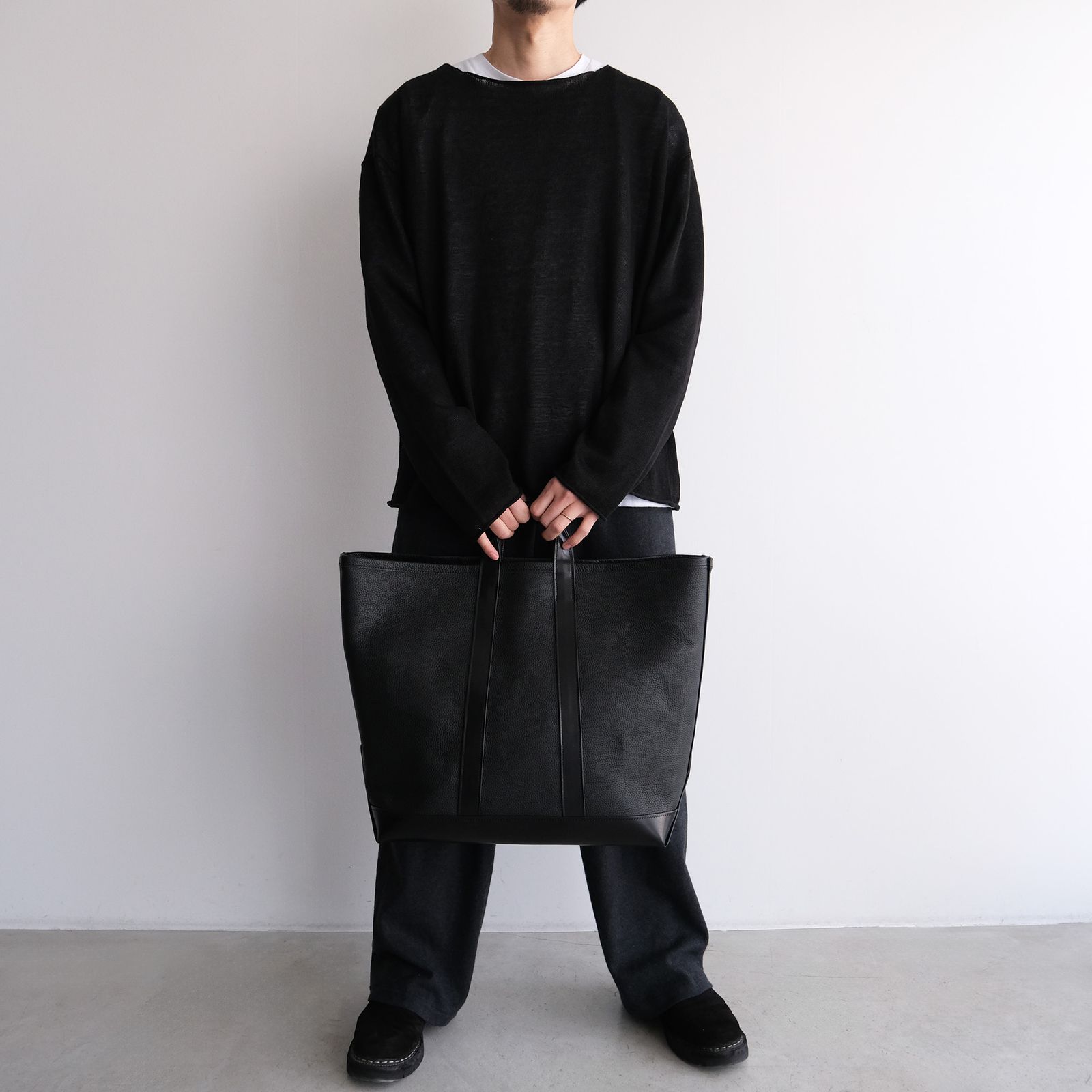 Day Tote Bag L -バッグ-（Black / ブラック）