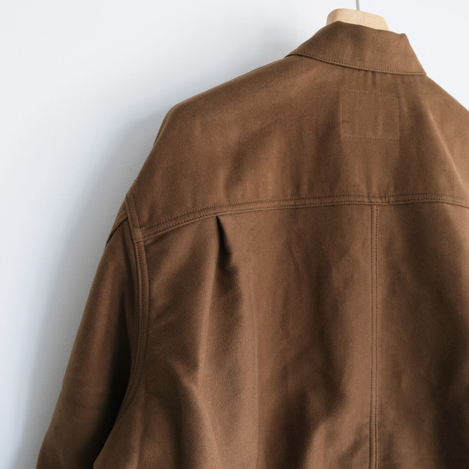 Cotton Double Serge Jacket -ジャケット-（Brown / ブラウン）GM263-20450