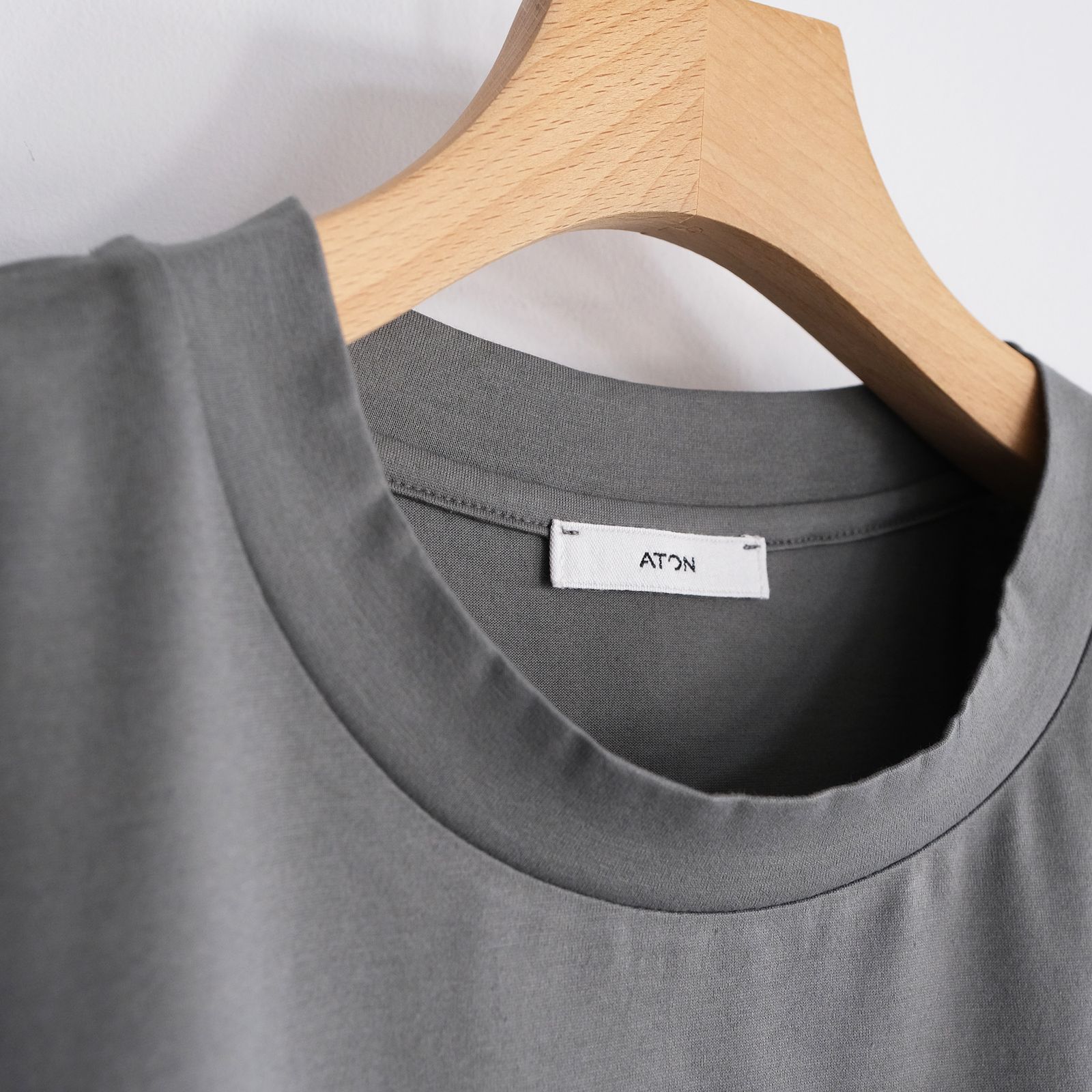 Suvin 60/2 Oversized T-Shirt -Tシャツ-（Khaki / カーキ）