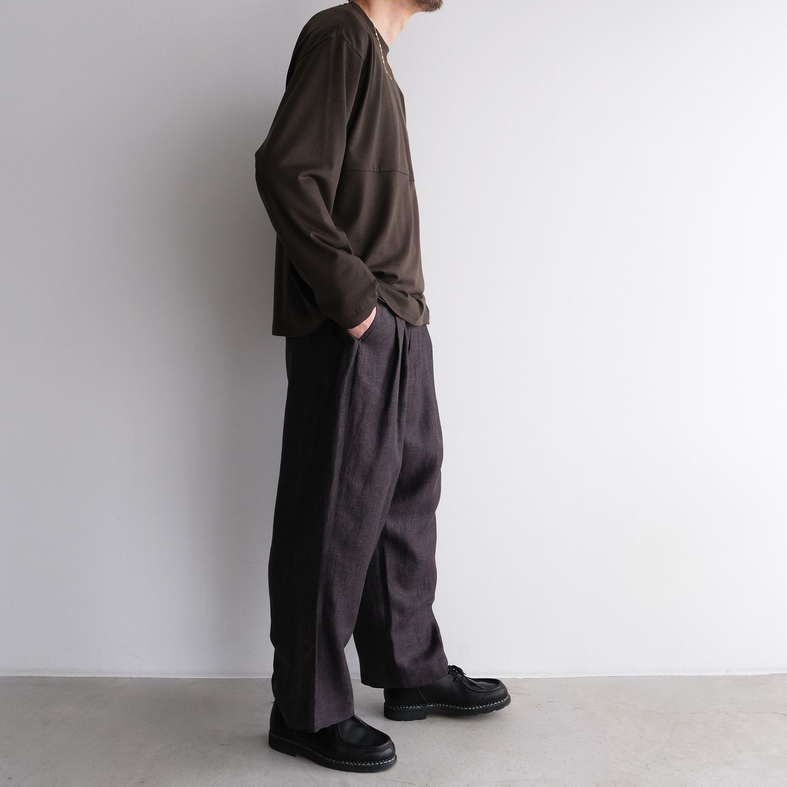 Earl Pants -パンツ-（Charcoal / チャコール）