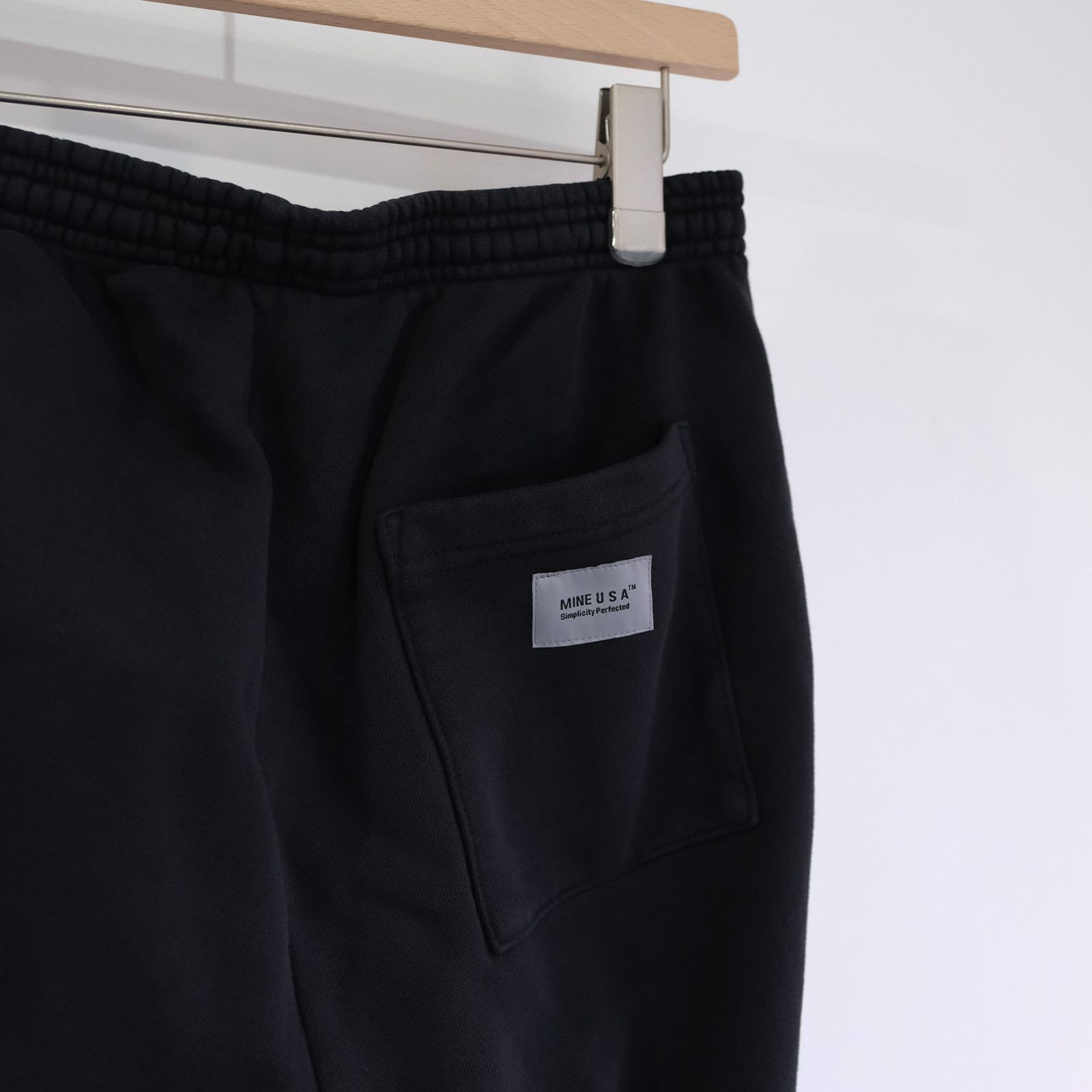 Cursive Sign ST PT 16oz -スウェットパンツ-（Fade Black / フェード ブラック）