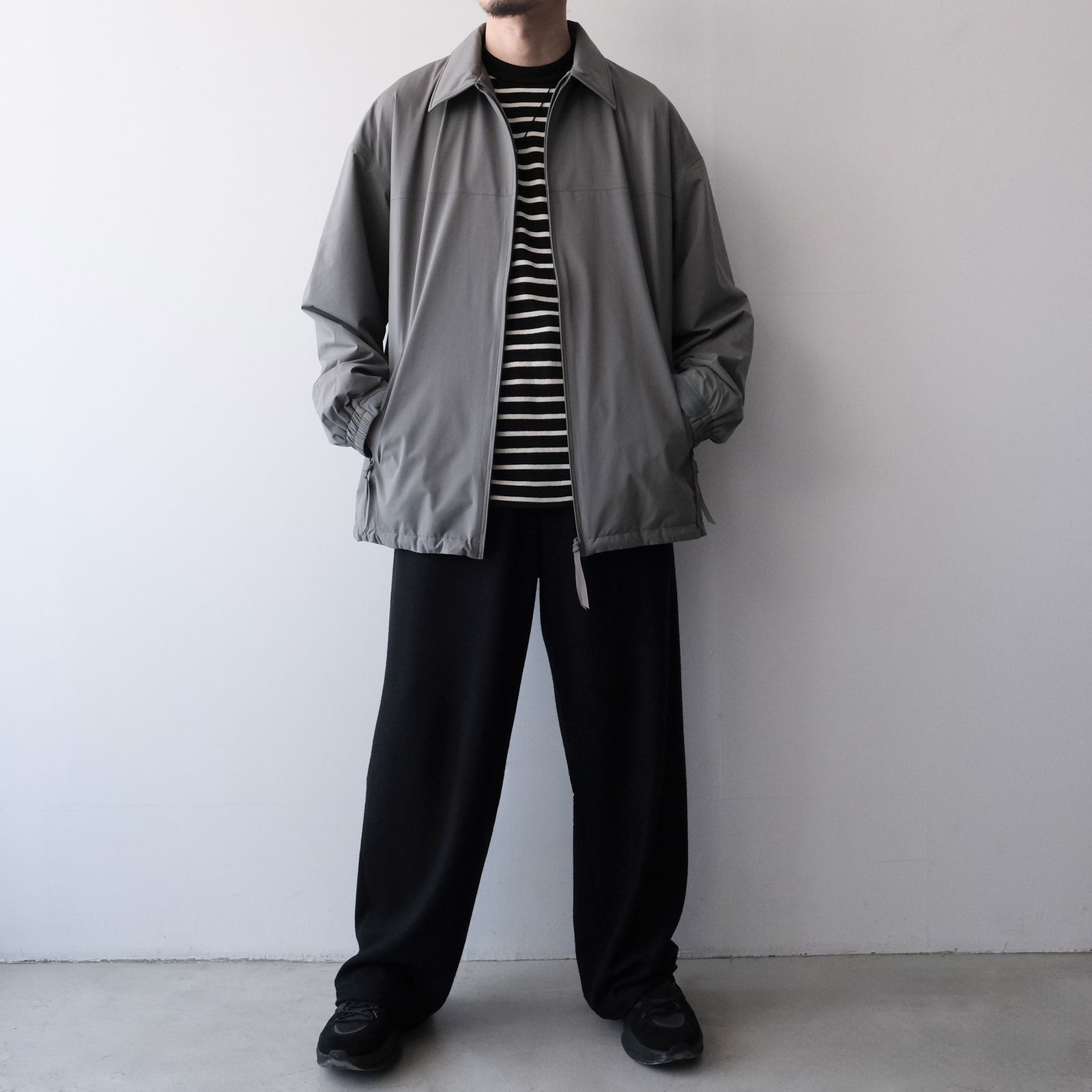 PERTEX SHIELD Light Thermo Zip-Up Jacket -ブルゾン-（Stone Gray / ストーングレー）GM263-30270