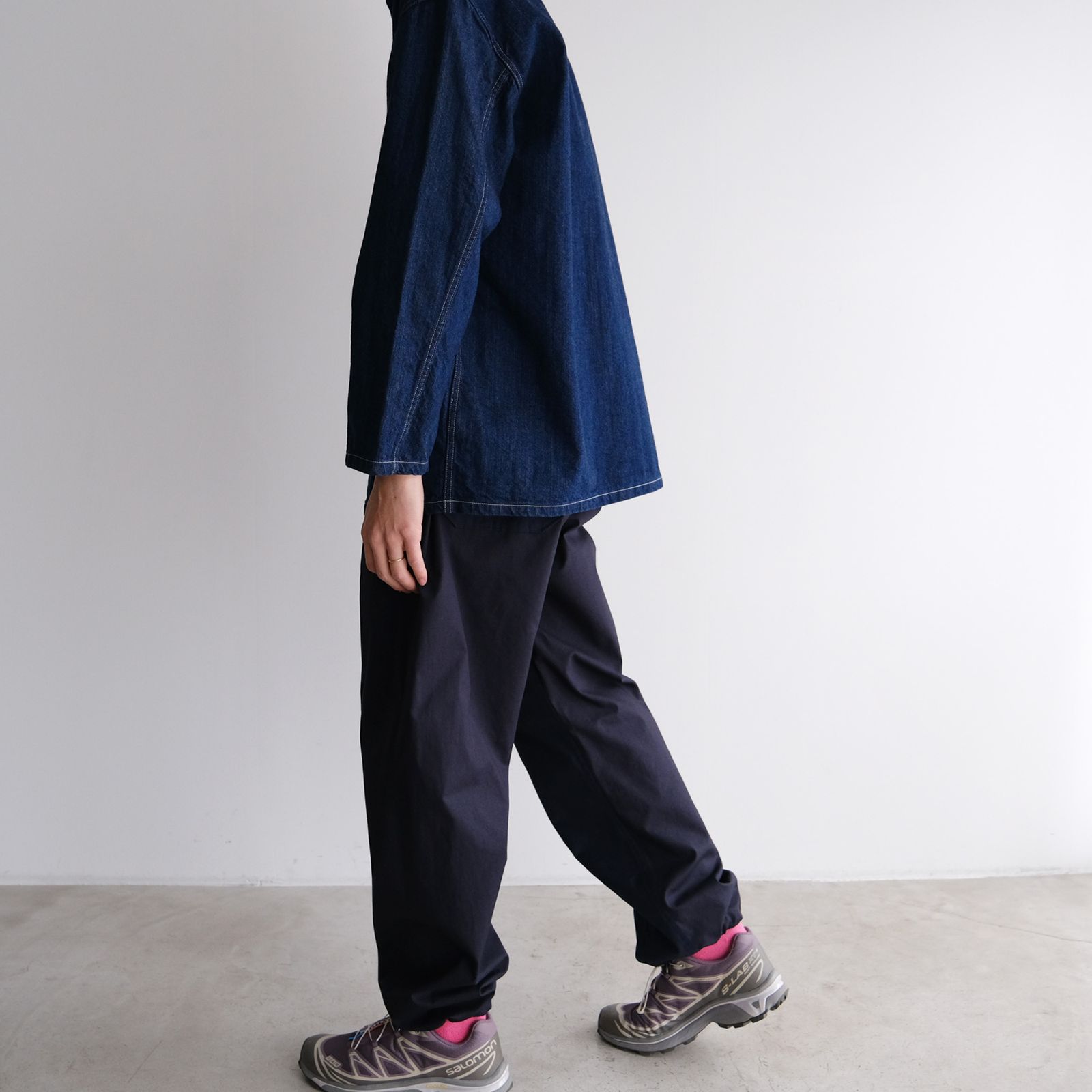 『Blocked Work Pants』-パンツ-（Navy / ネイビー）