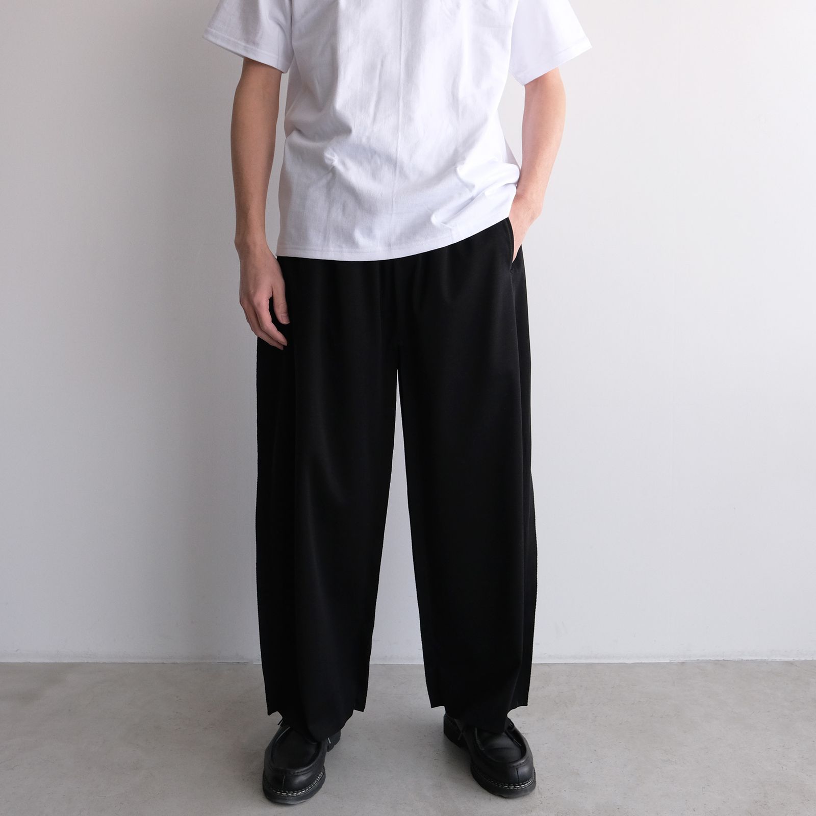 "Slit"Pants - パンツ-（Black / ブラック）