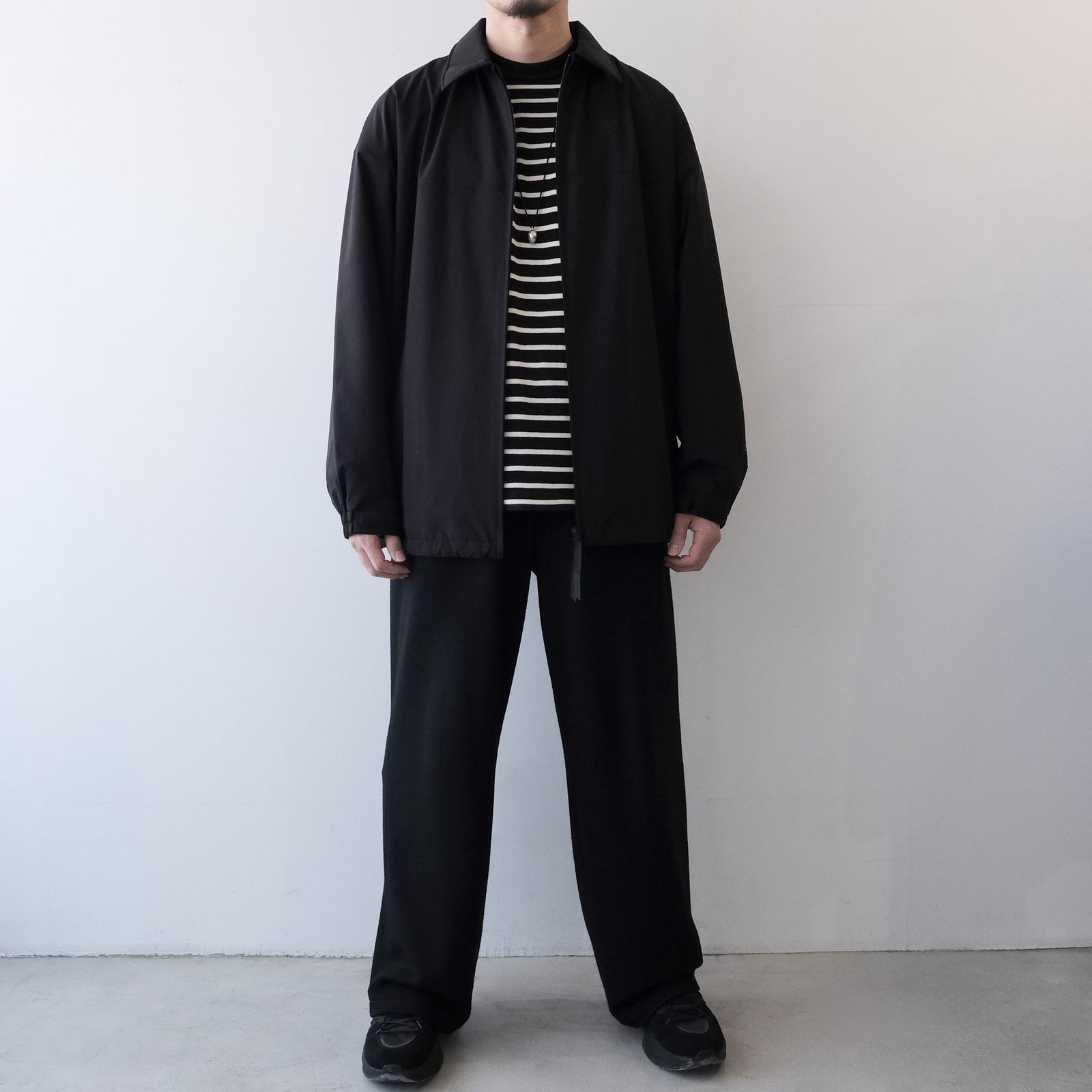 PERTEX SHIELD Light Thermo Zip-Up Jacket -ブルゾン-（Black / ブラック）GM263-30270