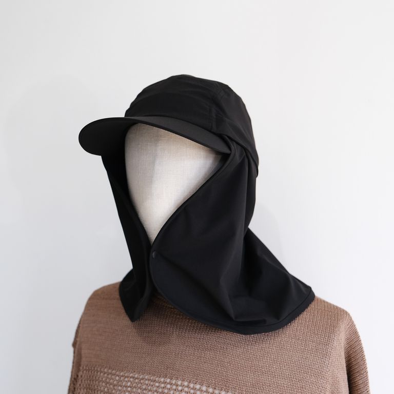 COMESANDGOES - Wind Stopper Cap -キャップ-（Black / ブラック 