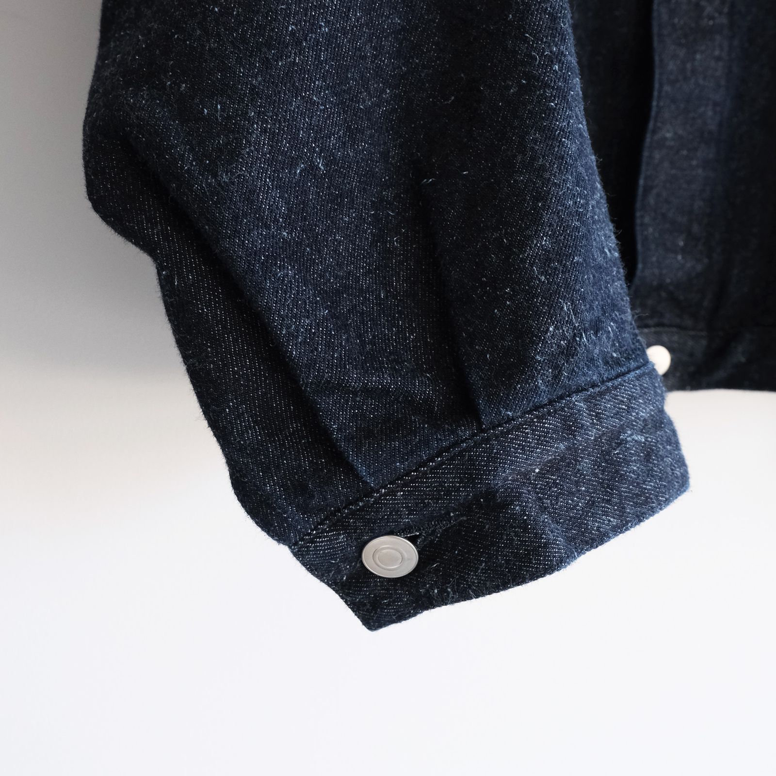 Silk Denim Work Jacket -ジャケット-（Indigo / インディゴ）