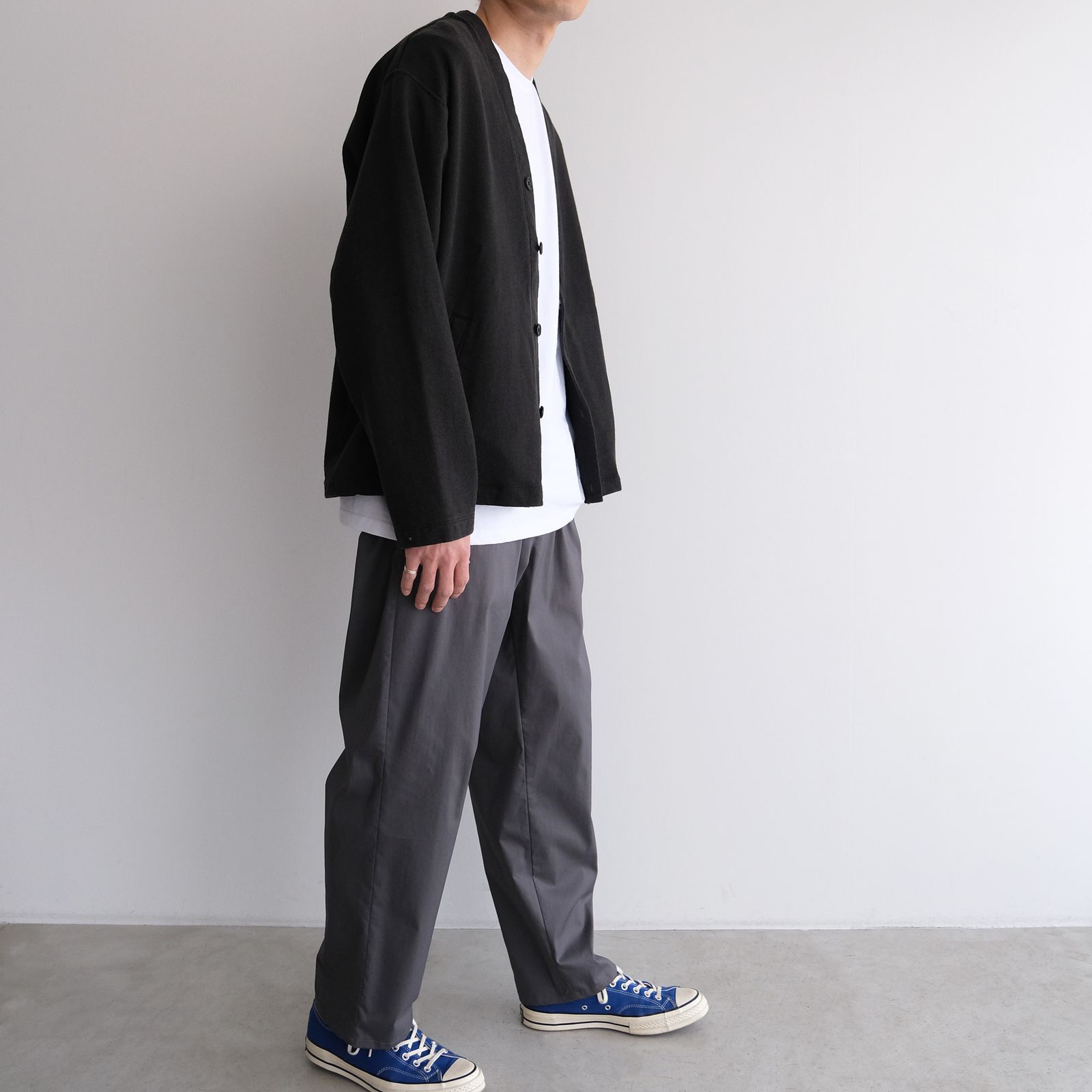 Solotex Twill Wide Tapered Chef Pants -パンツ-（Gray / グレー）