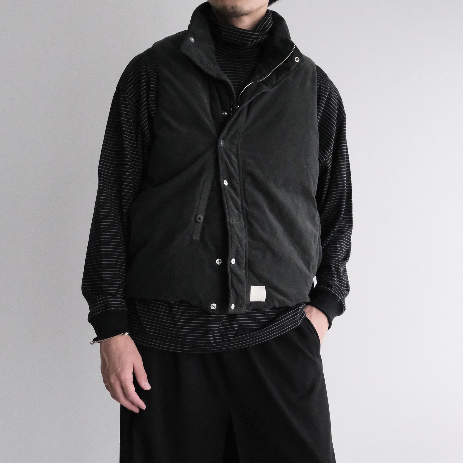 Garment Dyed Down Vest -ダウンベスト-（Ink / インク）