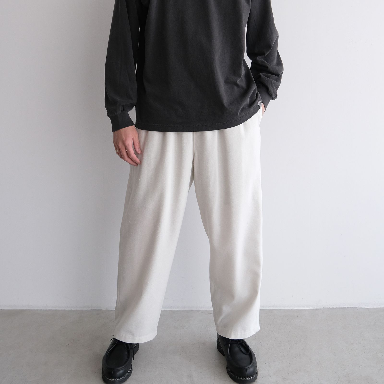 パンツ Graphpaper Viscose Kersey Clopped Pants XgVR2ffkN4Nq.jpg?width=768