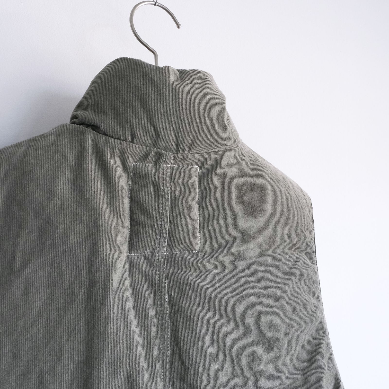 Garment Dyed Down Vest -ダウンベスト-（Gray / グレー）