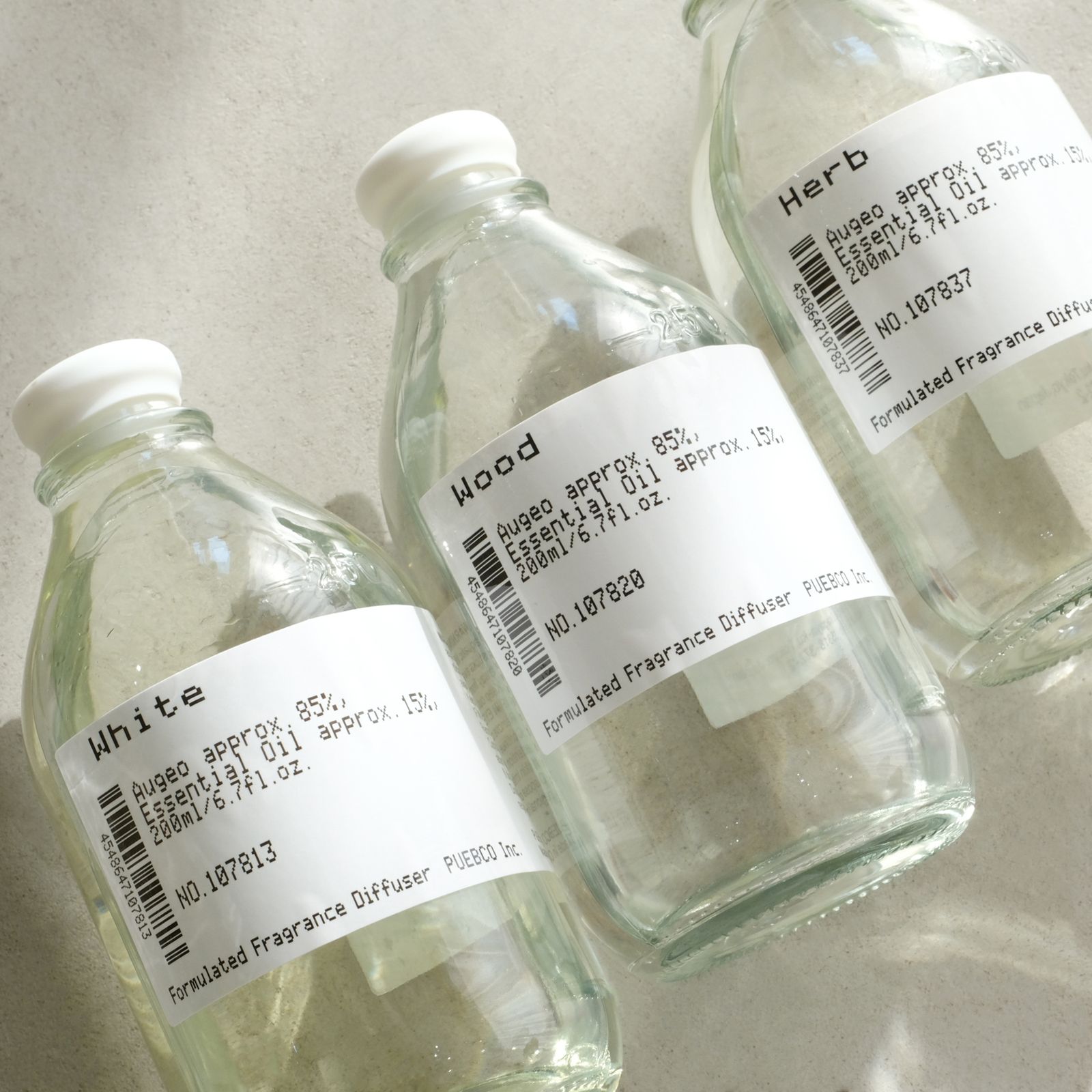 Formulated Fragrance Diffuser -ディフューザー-（White / ホワイト）