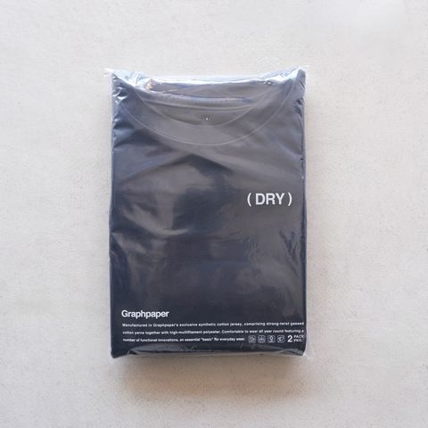 Dry 2-Pack Crew Neck Tee -パックTシャツ-（Navy / ネイビー）GU261-70118B