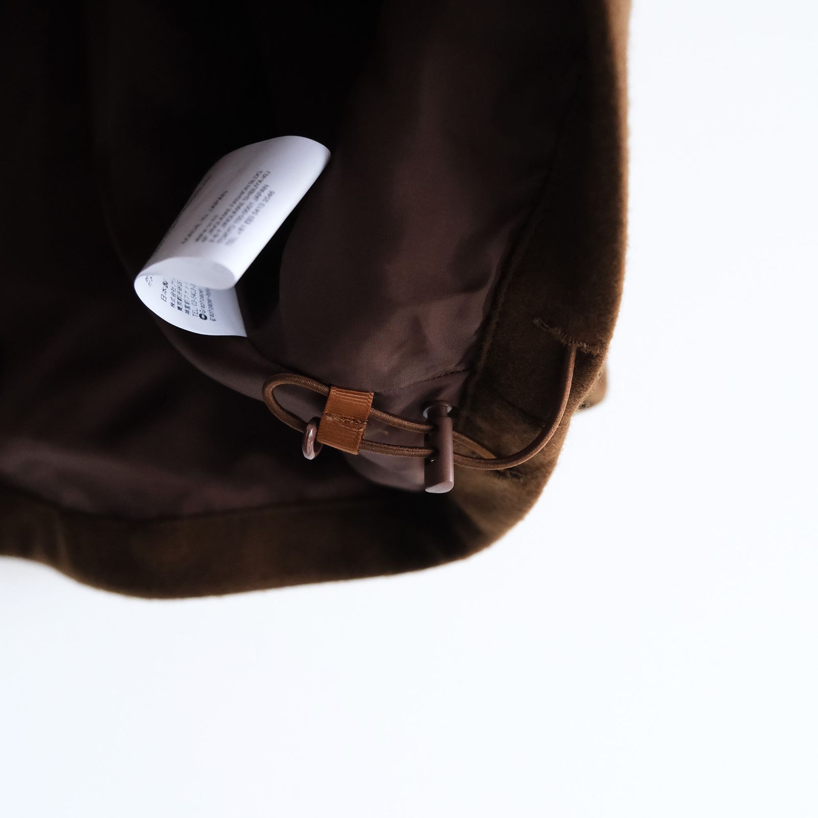 Wool Smooth Flannel Track Blouson -ブルゾン-（Brown / ブラウン）
