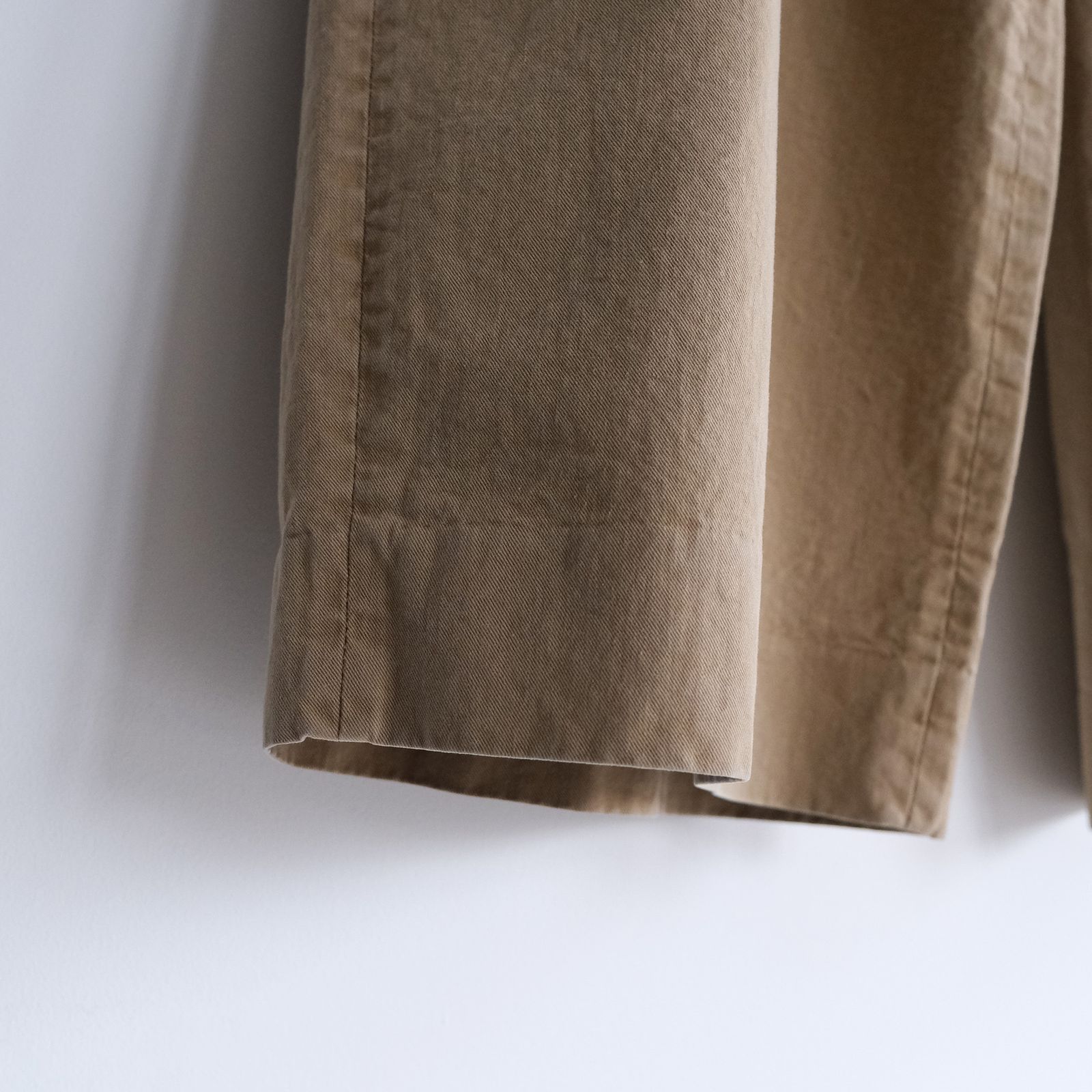 Chino High Waist Pants -パンツ-（Beige Used / ベージュ ユーズド）