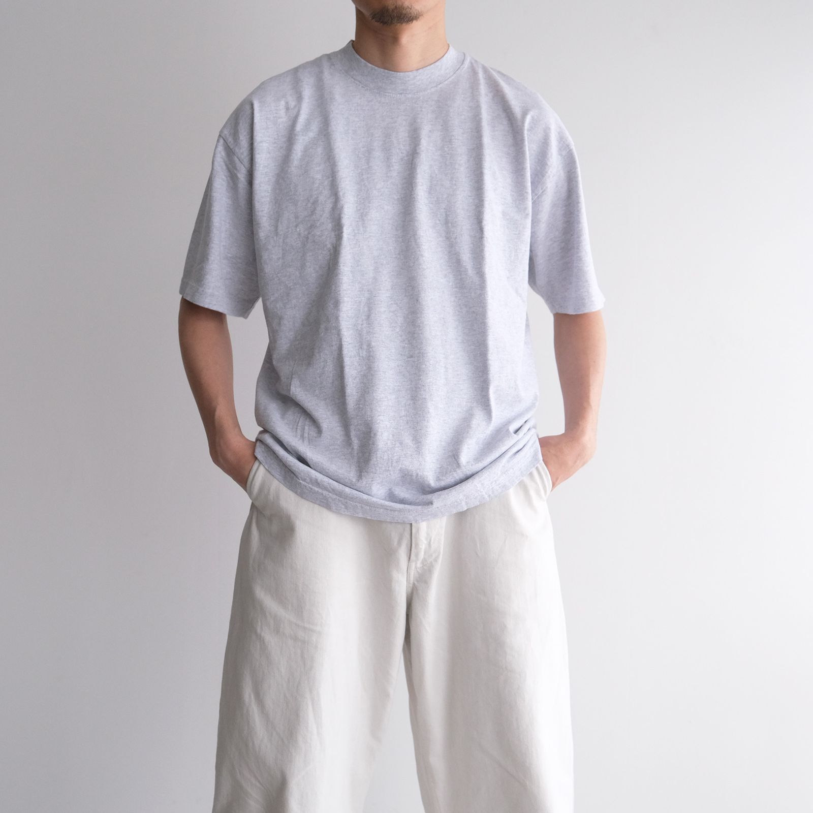 MINE Duct Tape S/S T-Shirt / White Label -Tシャツ-（Ash Gray / アッシュグレー）