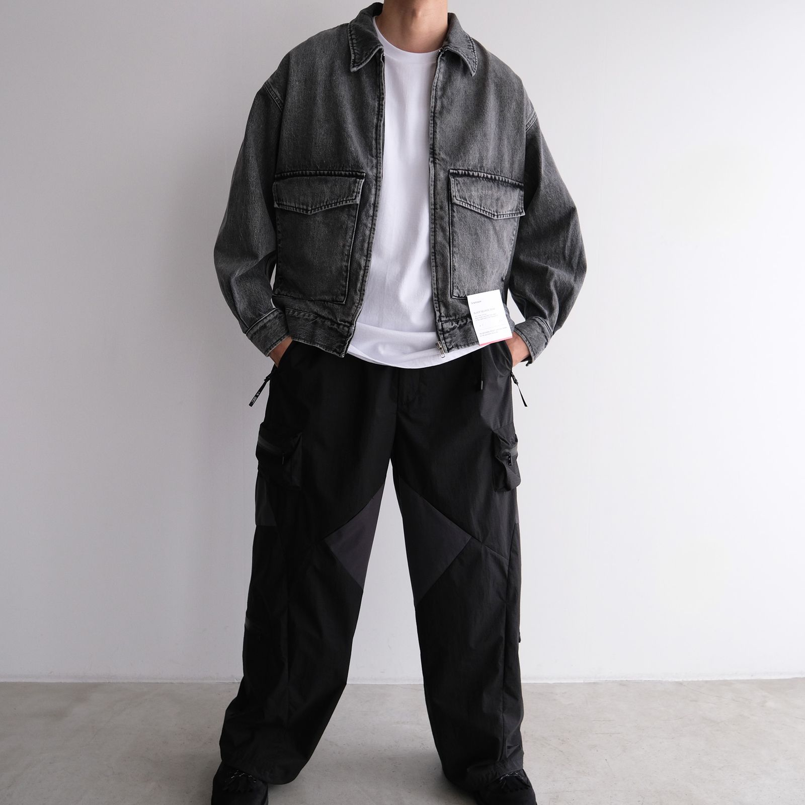 Selvage Denim Zip Jacket -デニムジャケット-（Black Light Fade / ブラックライトフェイド）