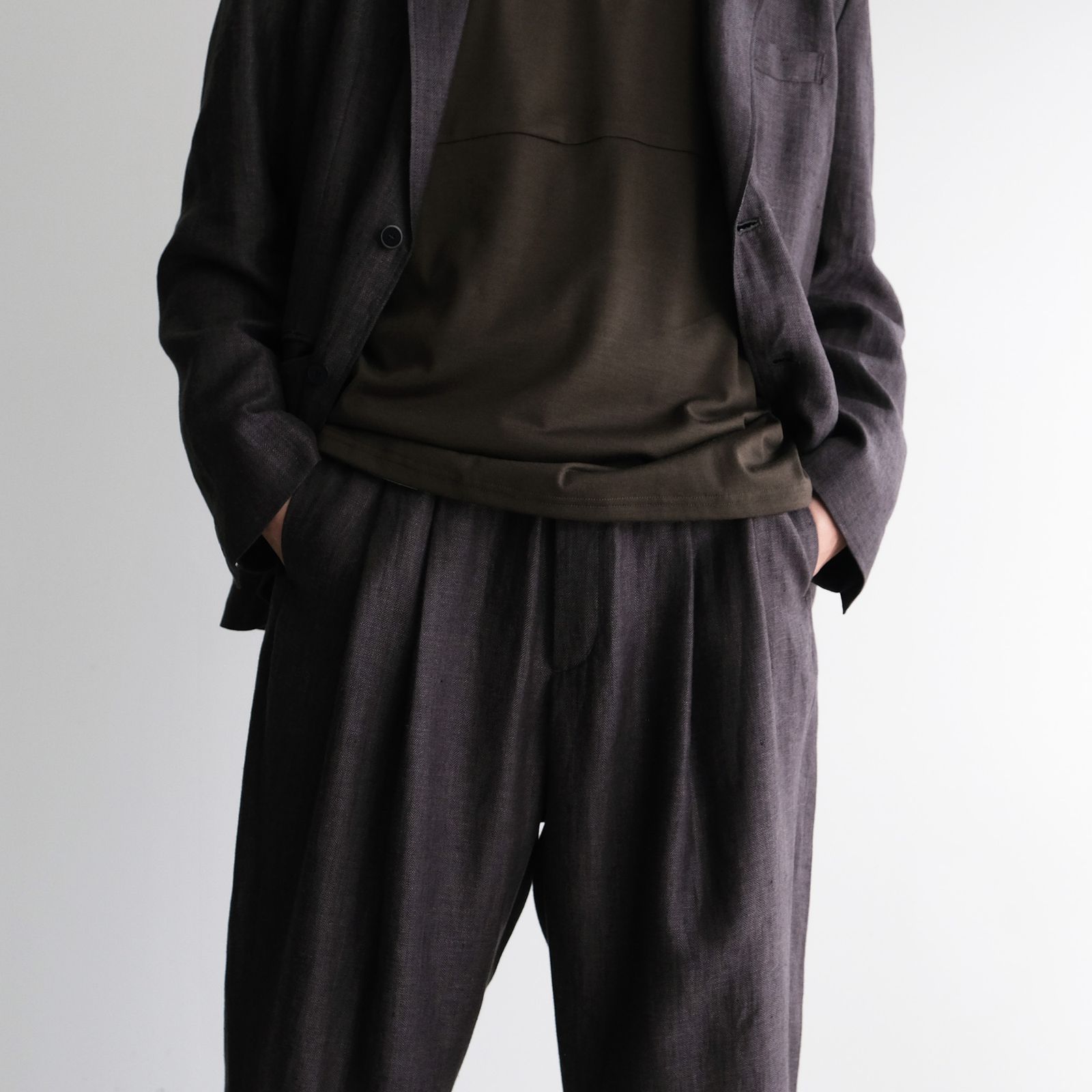 Earl Pants -パンツ-（Charcoal / チャコール）