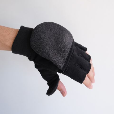 Pigment Print Wash Polartec Mitten -グローブ-（Black / ブラック）