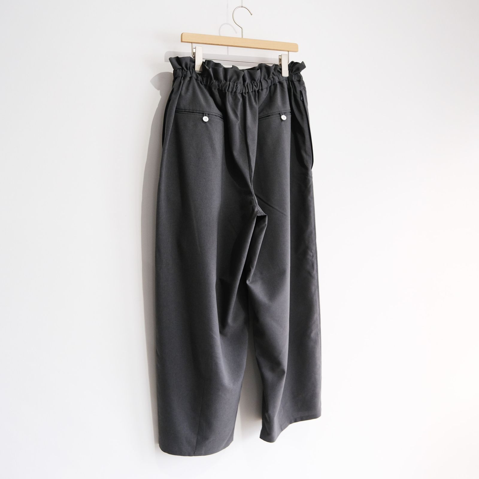 F/CE. - 『Light Weight Wide Trousers』-パンツ-（GRAY / グレー） | STACK STORE