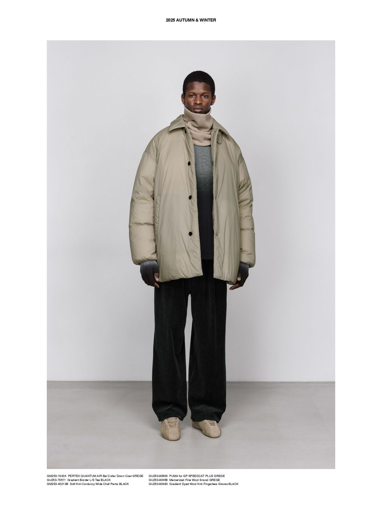 Mercerized Fine Wool Snood -スヌード-（Yellow / イエロー）