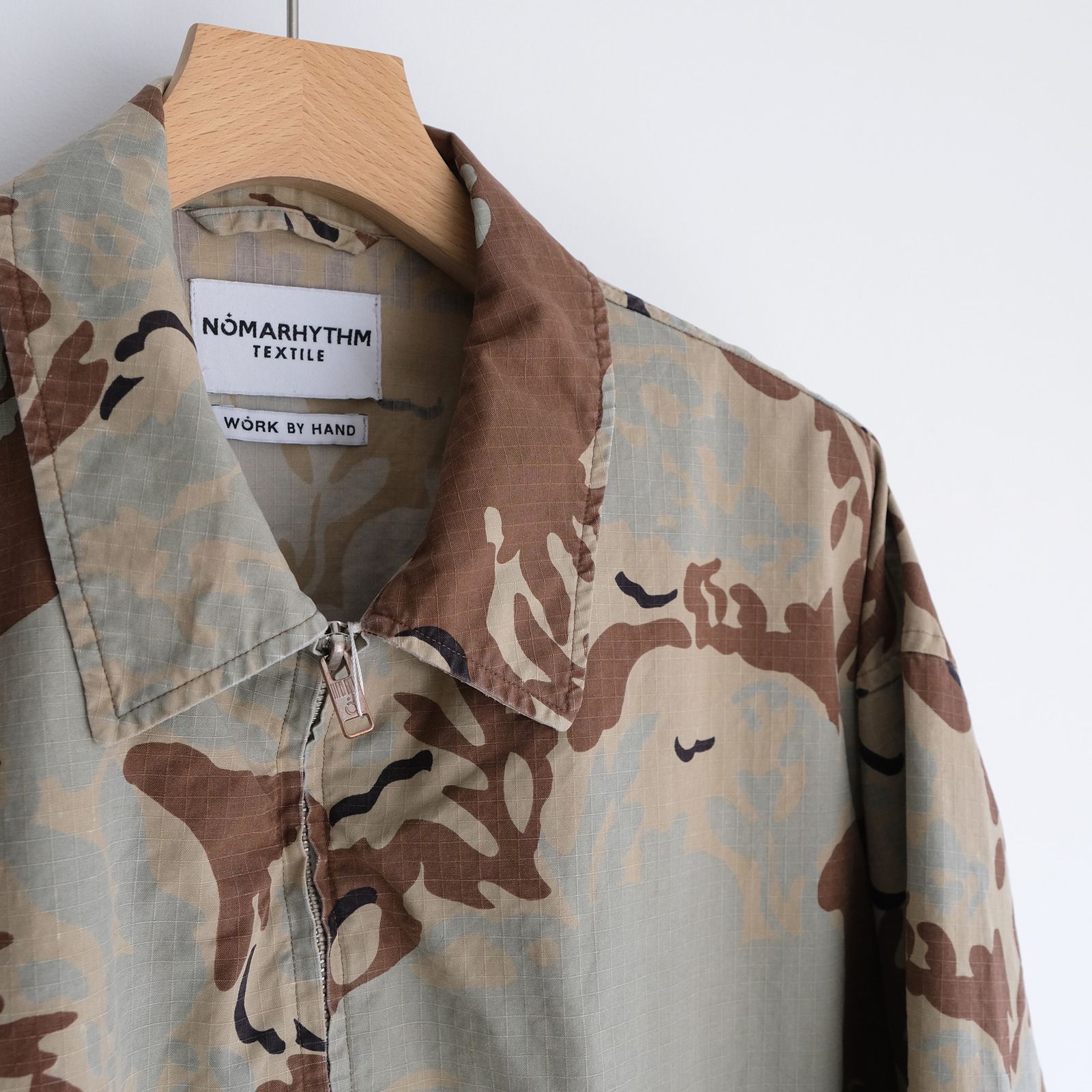 Camo Flower Blouson -ジャケット-（Beige / ベージュ）