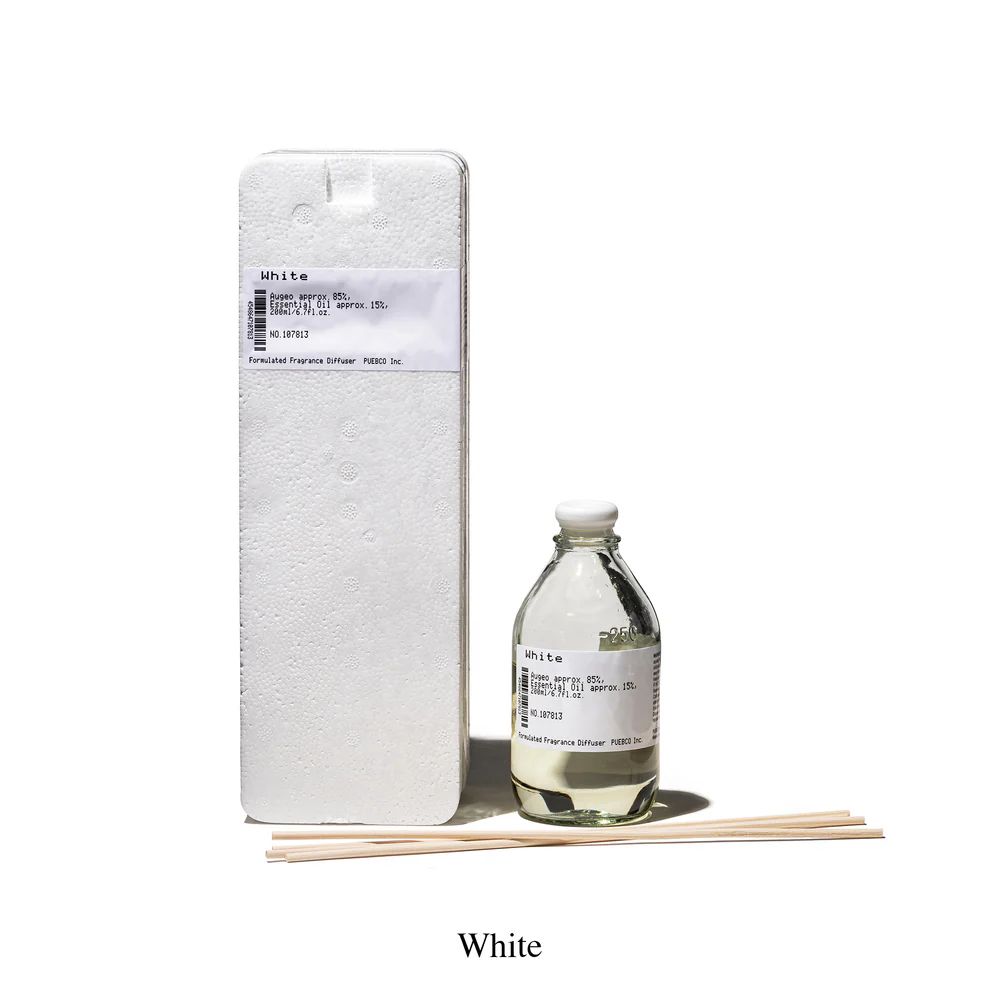 Formulated Fragrance Diffuser -ディフューザー-（White / ホワイト）
