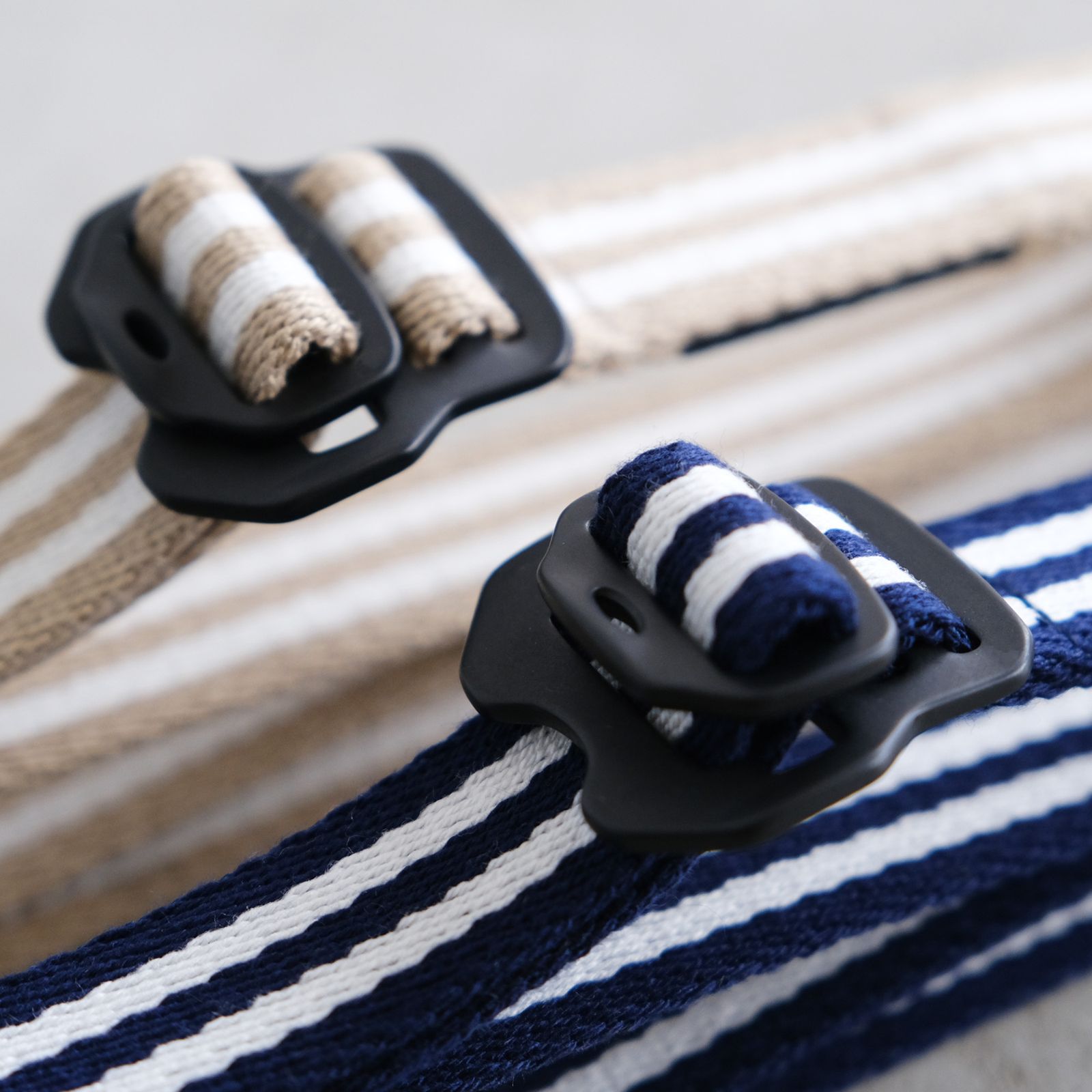 Trimmers Belt -ベルト- （ NAVY STRIPE / ネイビーストライプ ）