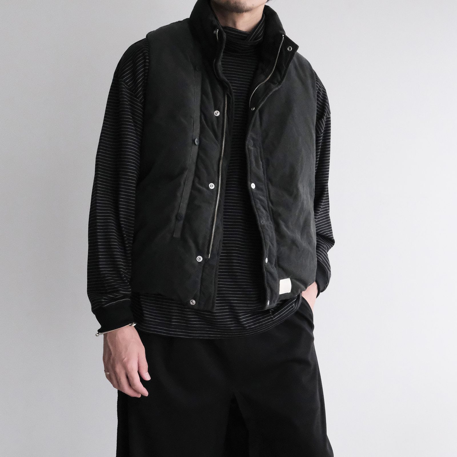 Garment Dyed Down Vest -ダウンベスト-（Ink / インク）