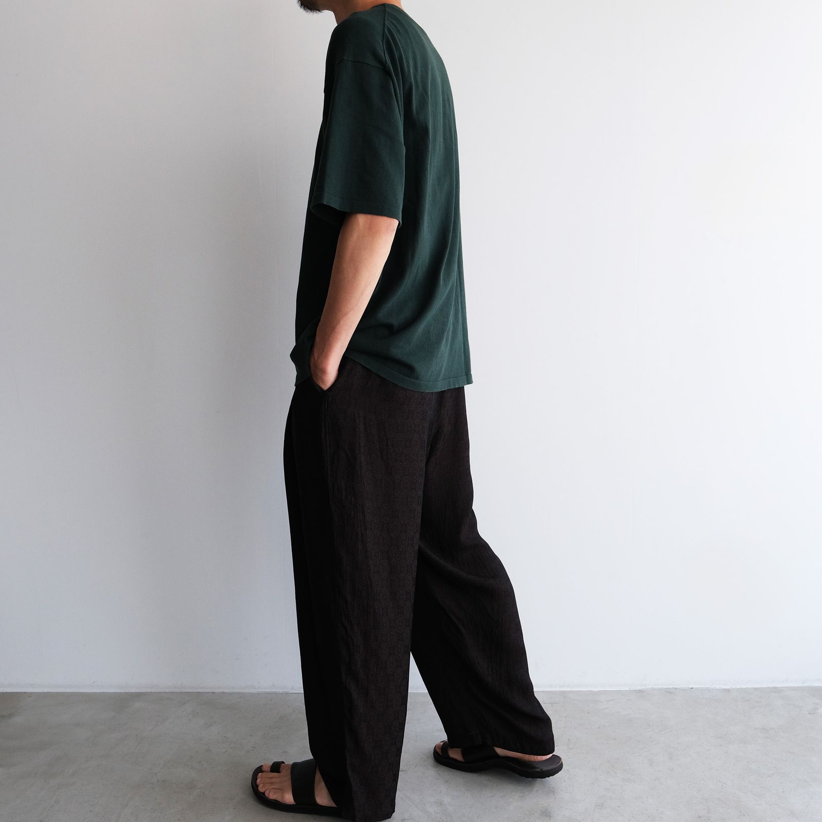 Cupra - 1 Tuck Pants -パンツ-（Brown / ブラウン）