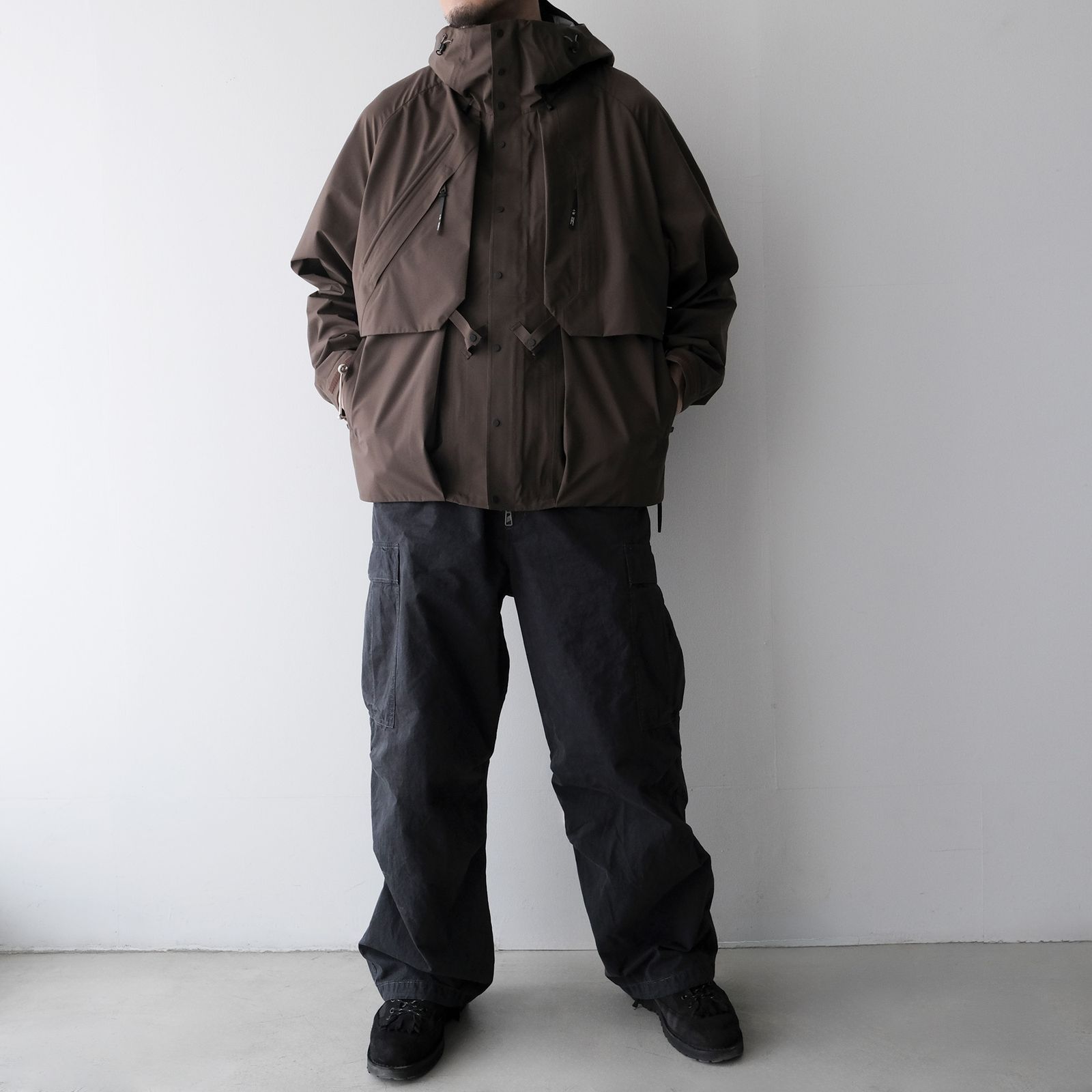 Partex Waterproof Layering Shell 2.0 -マウンテンパーカー-（Brown / ブラウン）