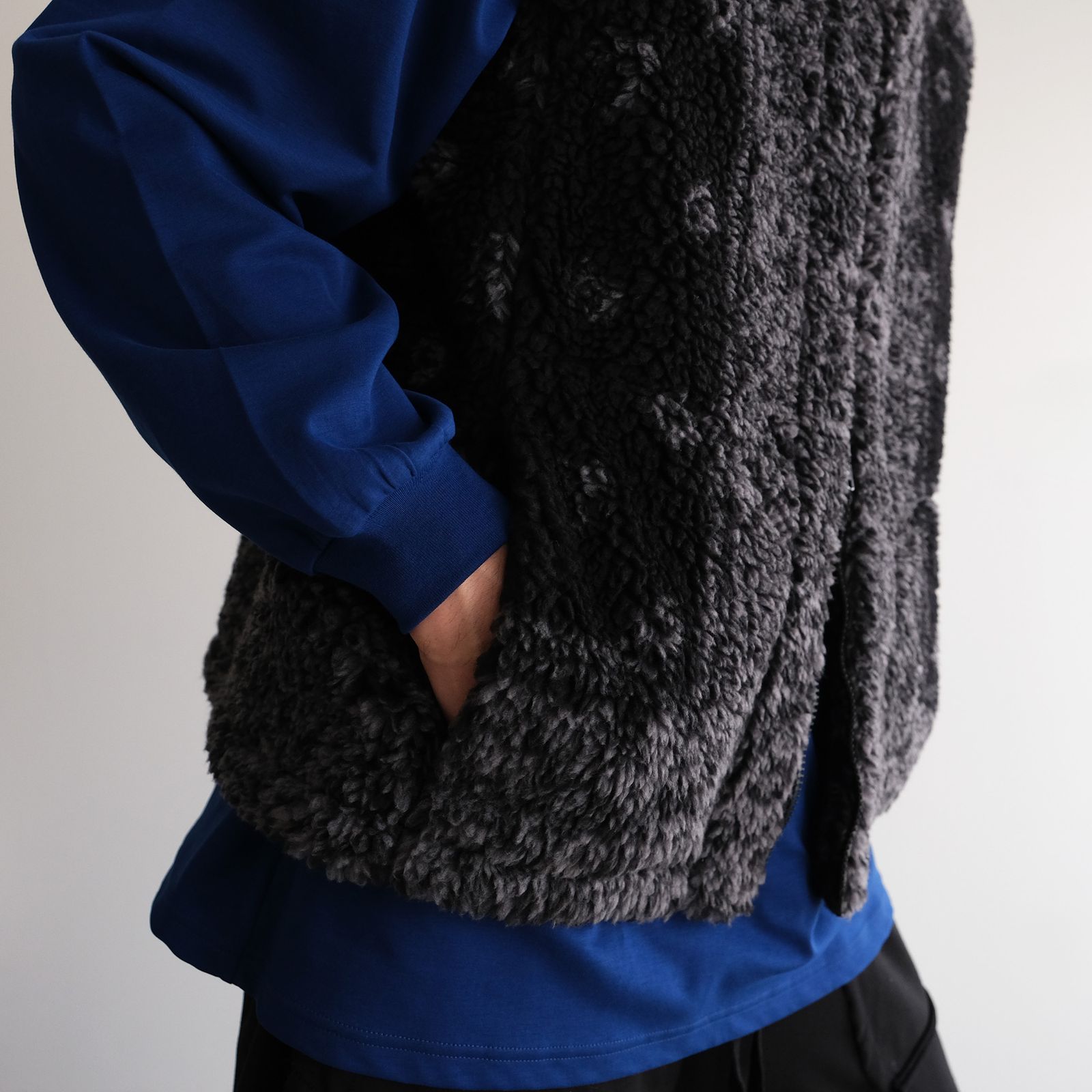 DYG Sherpa Vest -ベスト-（Black / ブラック）