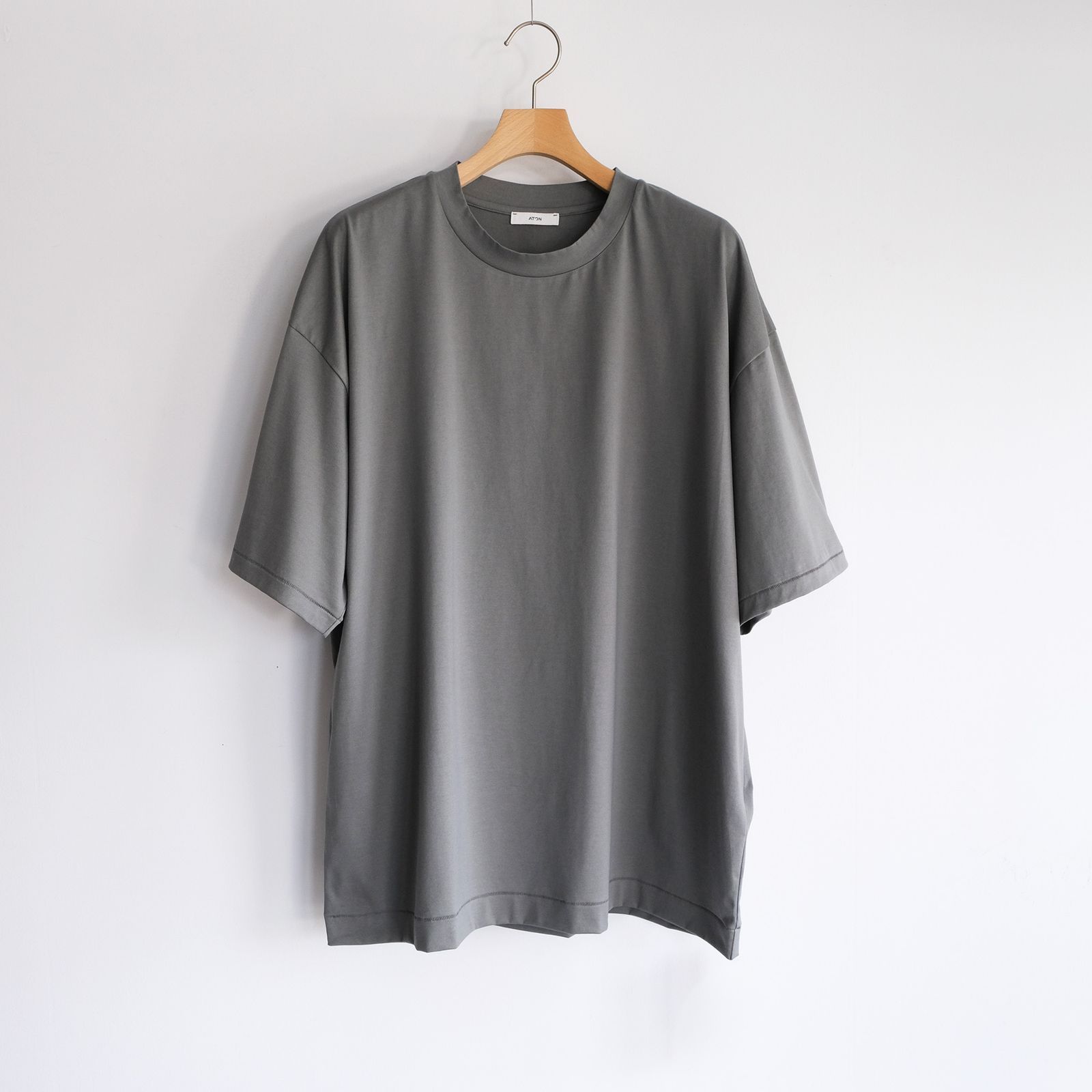Suvin 60/2 Oversized T-Shirt -Tシャツ-（Khaki / カーキ）