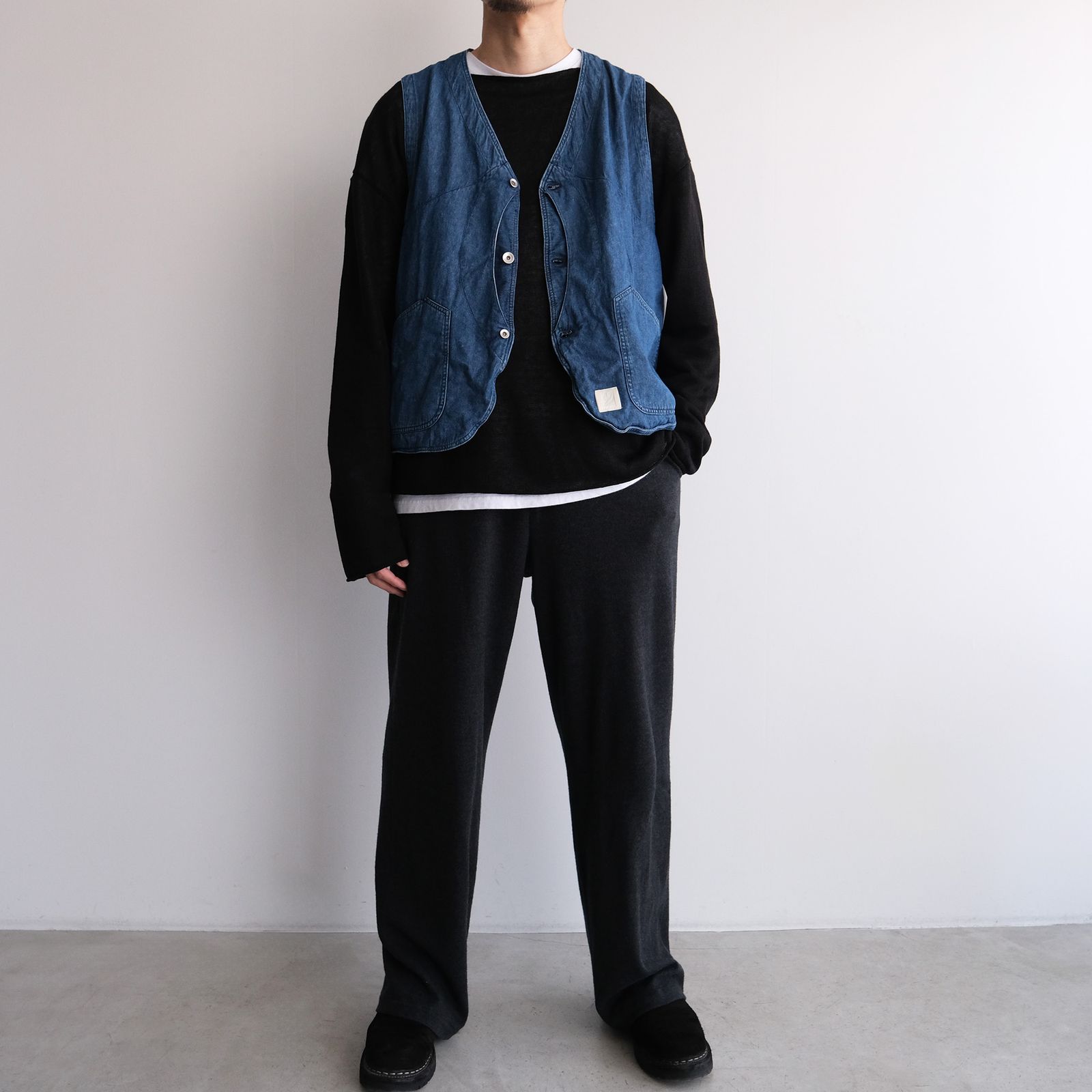 Denim Hunting Vest -ベスト-（Blue / ブルー）