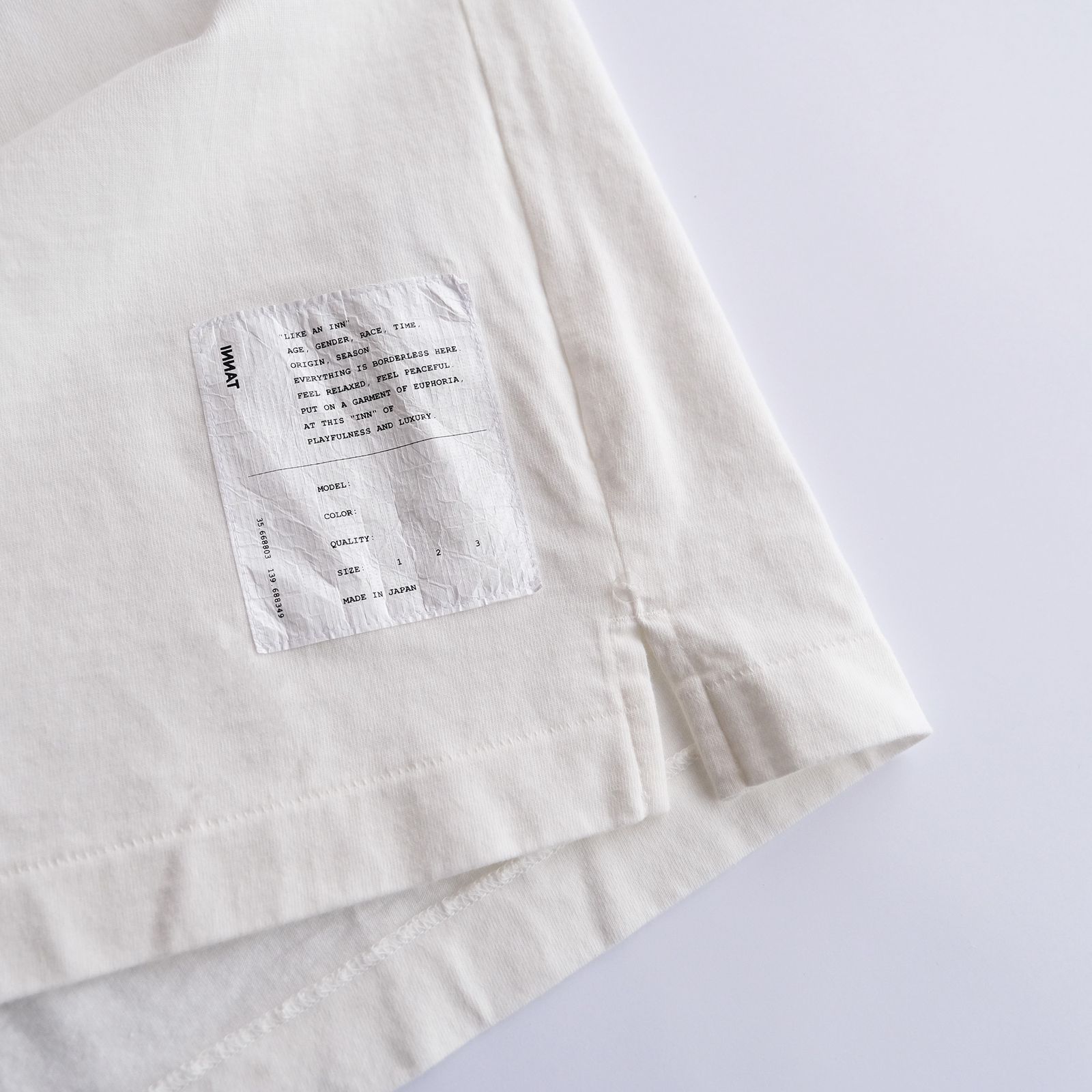 NS Tee - ノースリーブ -（White / ホワイト）