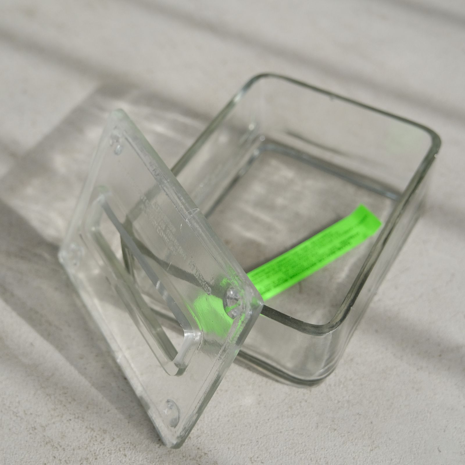 Glass Tissue Case -ティッシュケース-